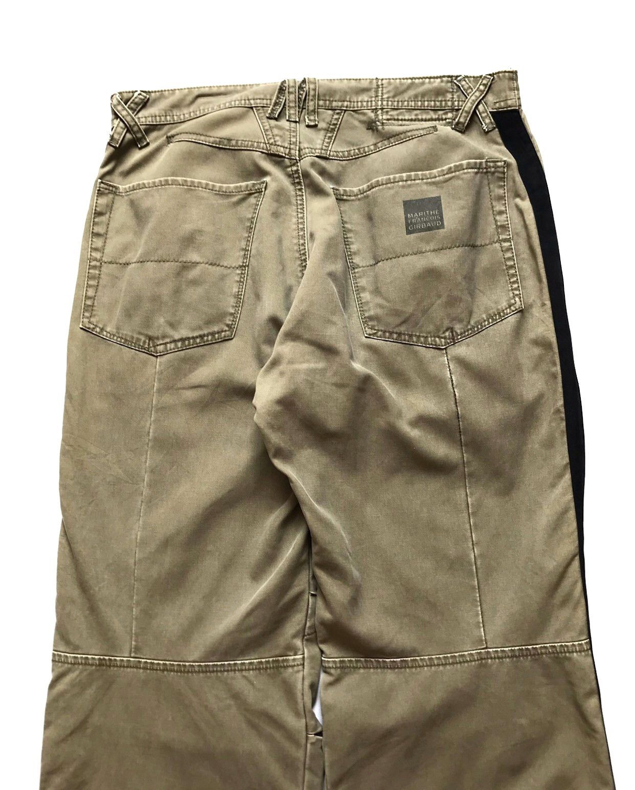 20471120 VINTAGE MARITHE FRANCOIS GIRBAUD BAGGY SIDE TAPE PANTS Size US 34 / EU 50 - 5 Thumbnail