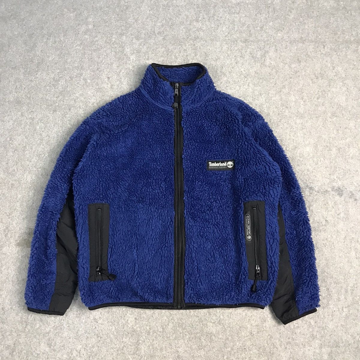 Japanese Brand × Timberland RARE💥SHERPA TIMBERLAND ZIPPER JACKET Size US XS / EU 42 / 0 - 1 Thumbnail