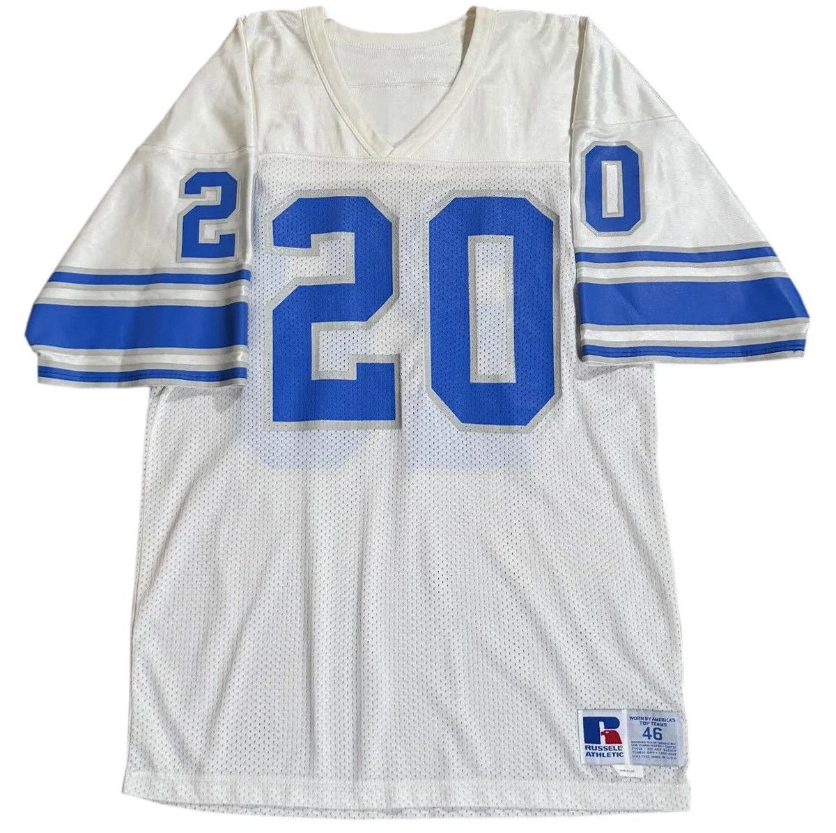 Russell Athletic Vintage Russell Athletic Detroit Lions Barry Sanders Jersey Size US XL / EU 56 / 4 - 1 Thumbnail