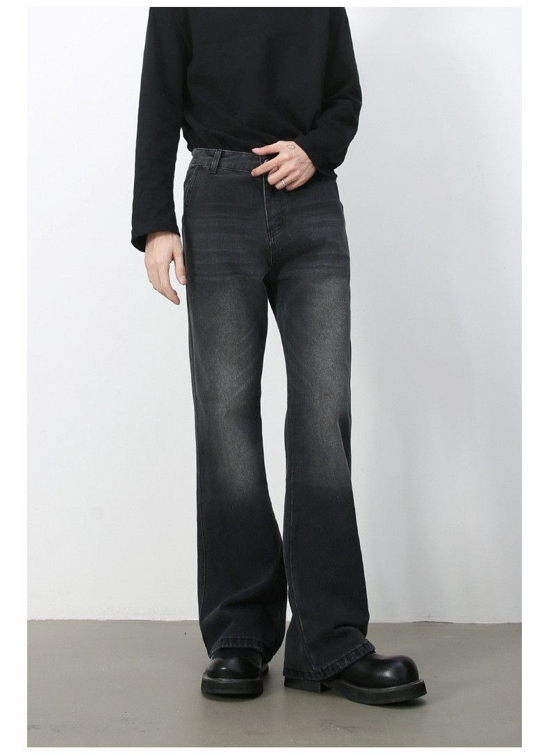 Japanese Brand American retro washed flared jeans for men Size US 32 / EU 48 - 3 Thumbnail