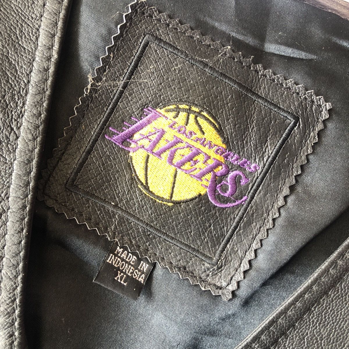 Leather × NBA RARE VEST LAKERS LEATHER Size US XL / EU 56 / 4 - 5 Thumbnail