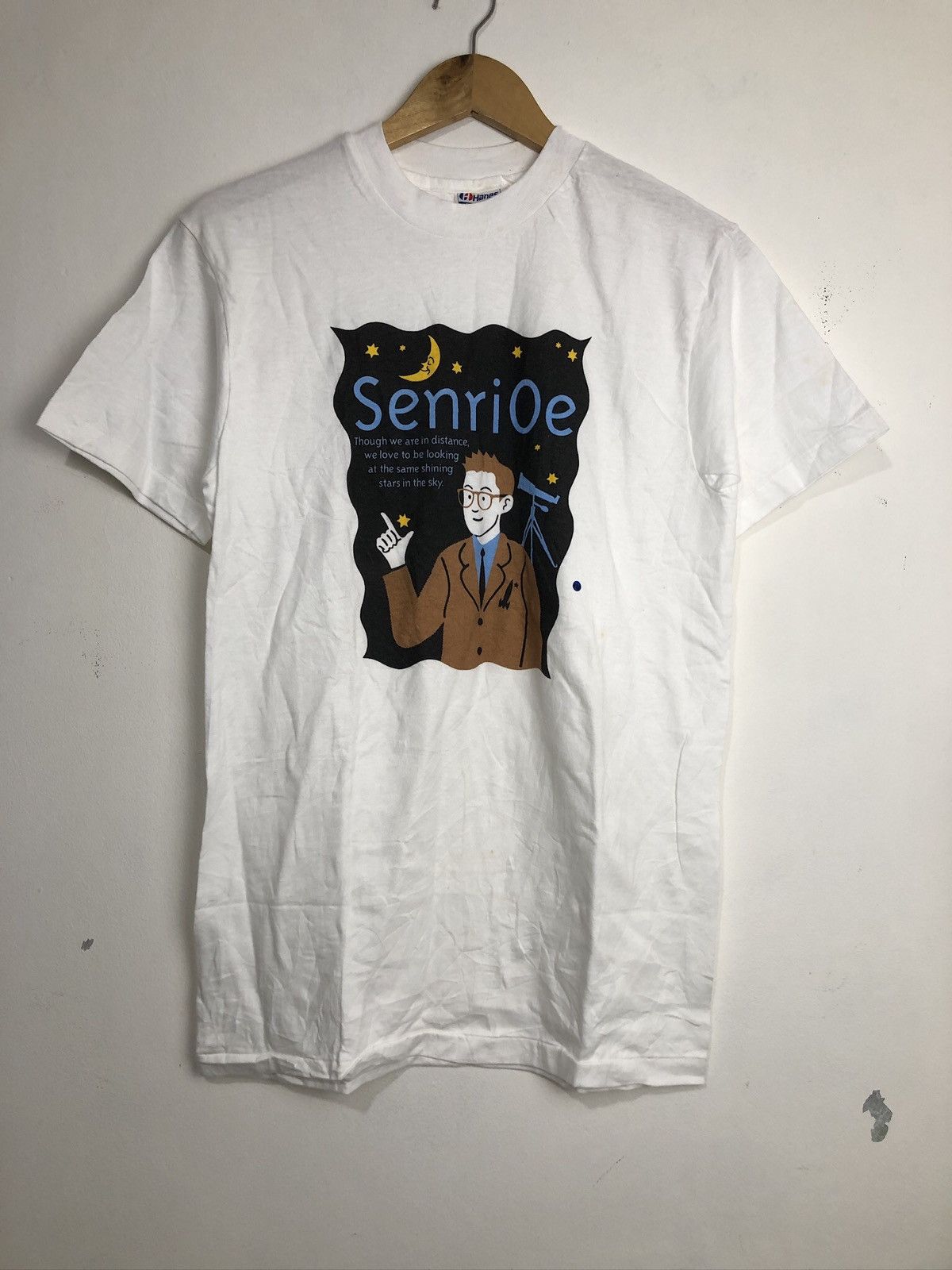 Vintage Vintage Senri Oe T-Shirt Size US M / EU 48-50 / 2 - 1 Thumbnail