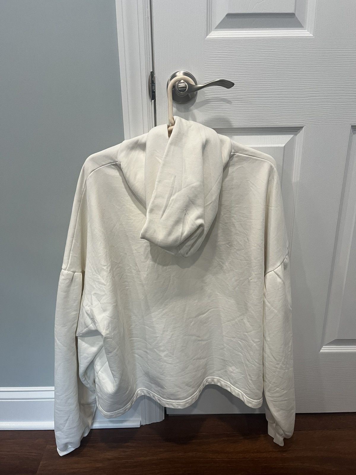 Balenciaga Balenciaga Champ Elysees white hoodie Size US M / EU 48-50 / 2 - 3 Thumbnail