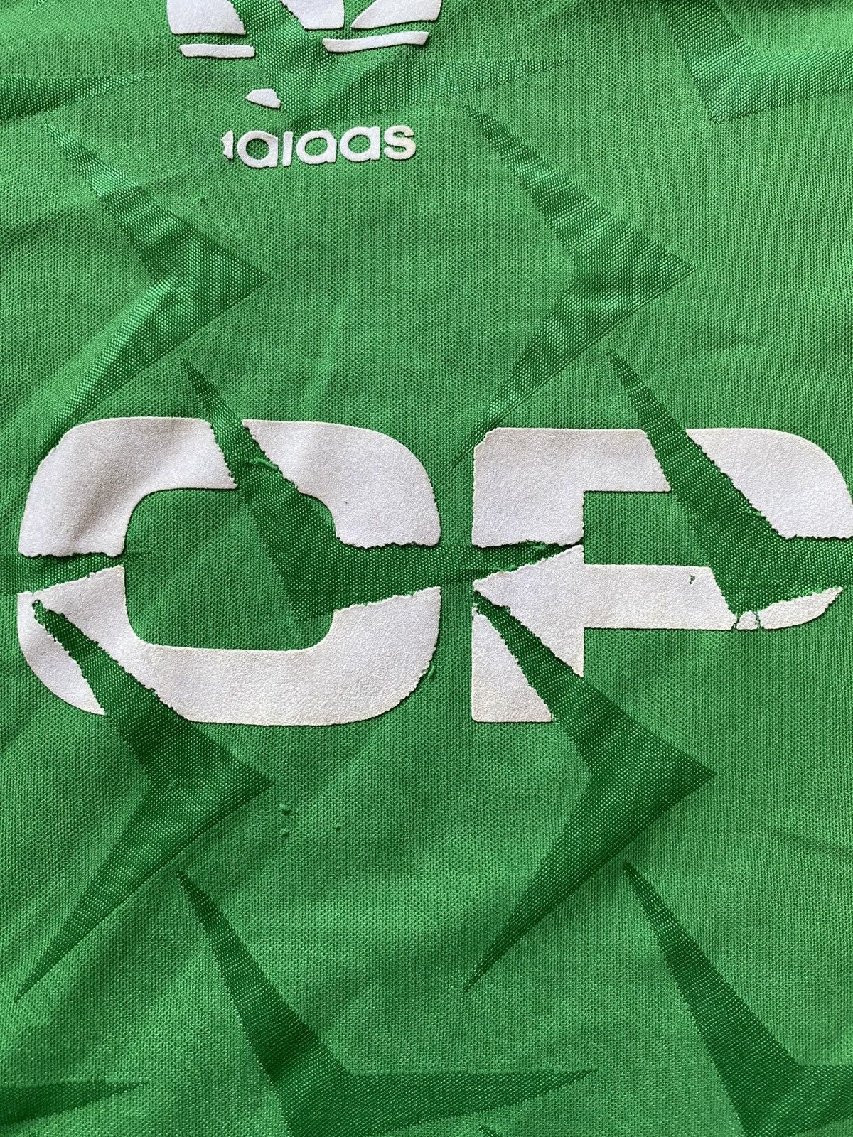 Adidas Adidas Republic Of Ireland Jersey Home Shirt Soccer Football Size US L / EU 52-54 / 3 - 9 Thumbnail