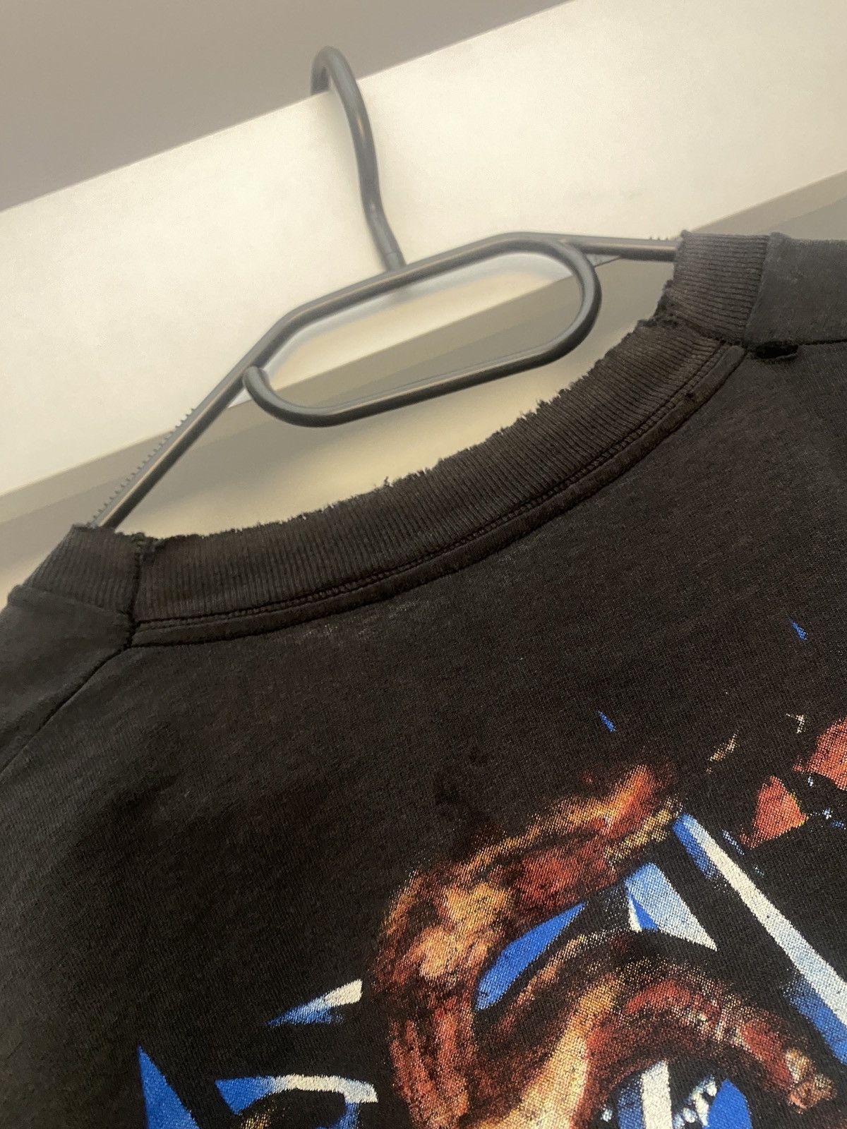 Metallica Metallica aop fullprint rare bootleg trashed 90s Size US XL / EU 56 / 4 - 14 Thumbnail