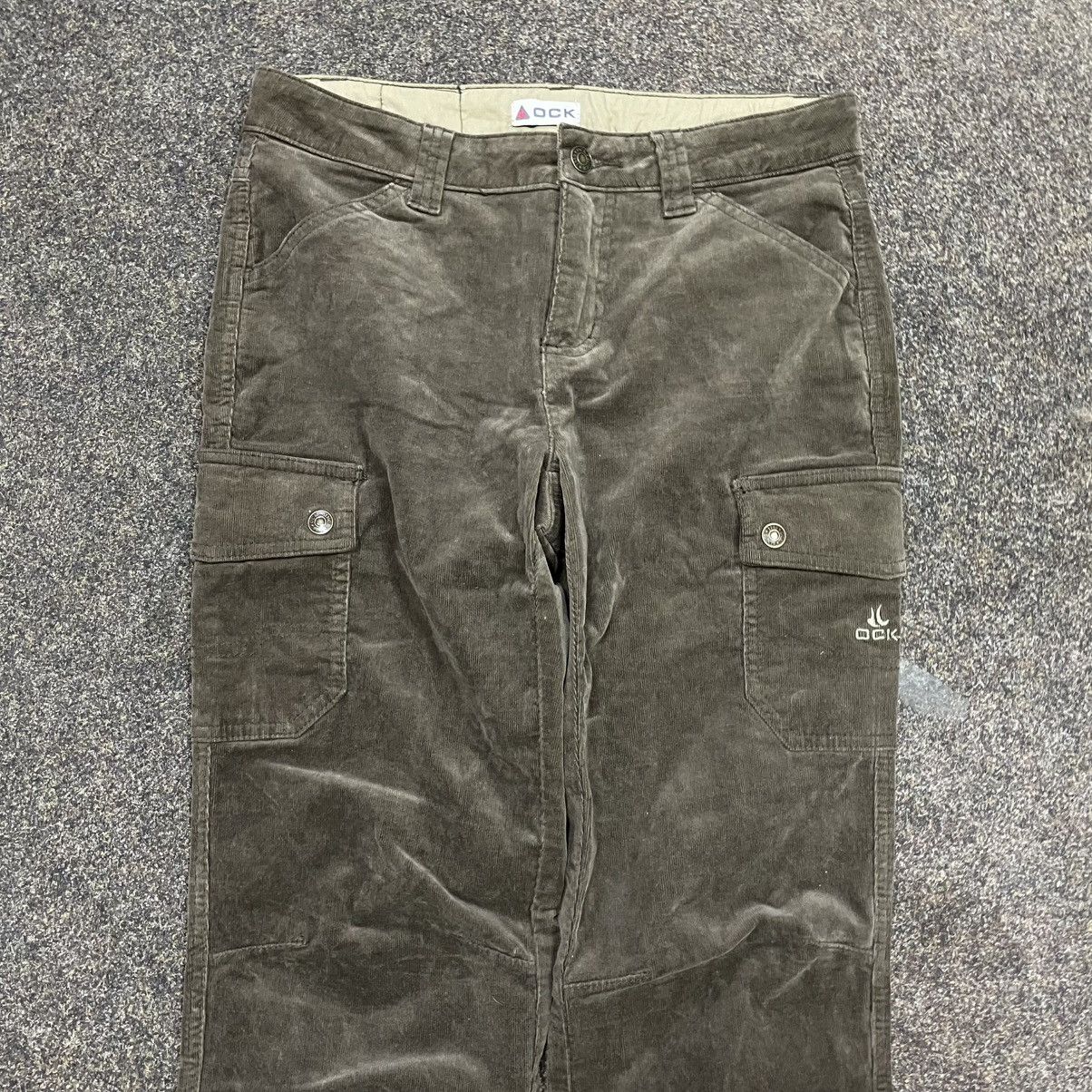 Vintage Vintage Y2K Corduroy Pants Jeans 90s Flared 32 32 Size 32" / US 10 / IT 46 - 4 Thumbnail