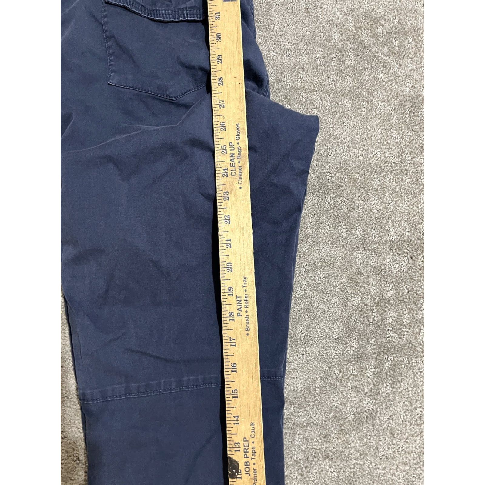 Vintage Supplies Capri Pants, Women's Regular Size 14, Navy Blue, Straight Leg, Pockets, Casual Size 36" / US 14 / IT 50 - 6 Thumbnail