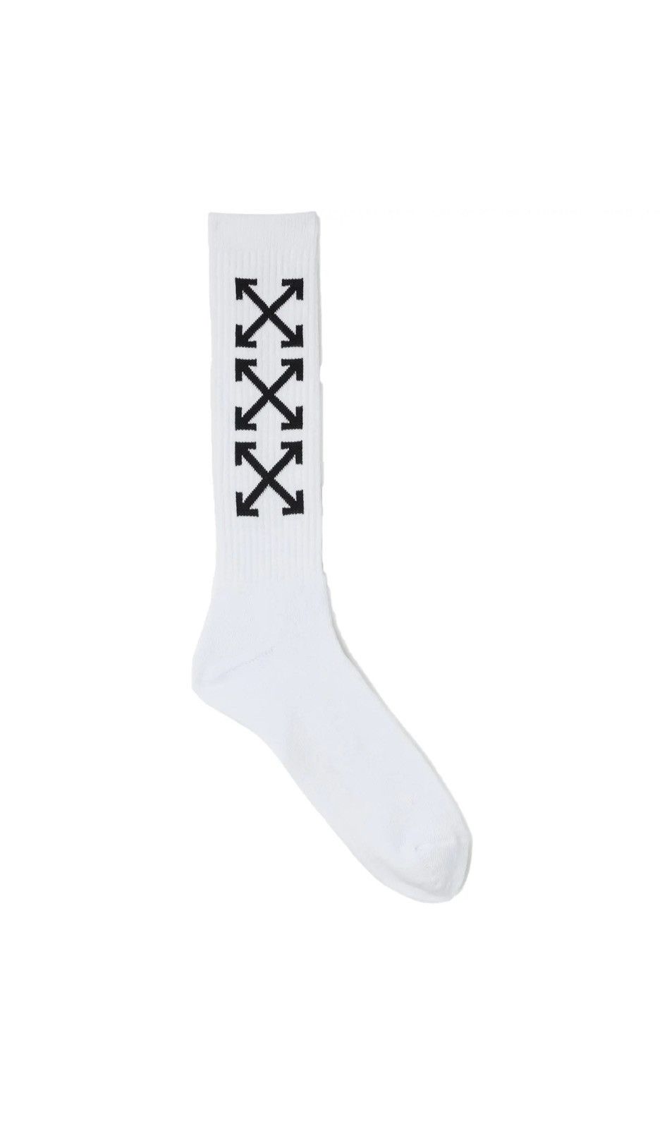Off-White × Virgil Abloh New Off-White Arrows Mid Socks Size ONE SIZE - 2 Thumbnail
