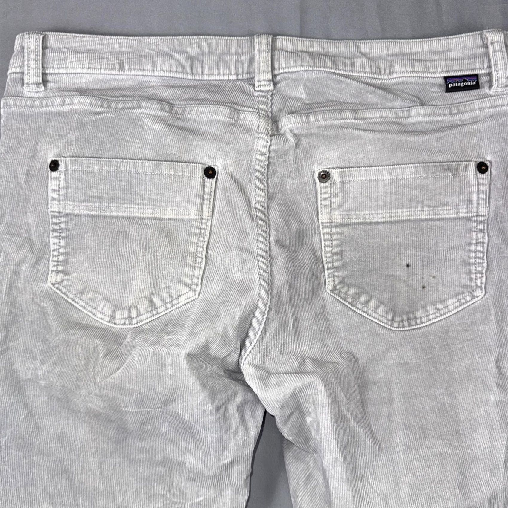 Patagonia Patagonia Pants Mens 29x31 Gray Corduroy Slim Fit 5 Pocket Casual Chino Straight Leg Winter Casual Mens Size US 29 - 6 Thumbnail