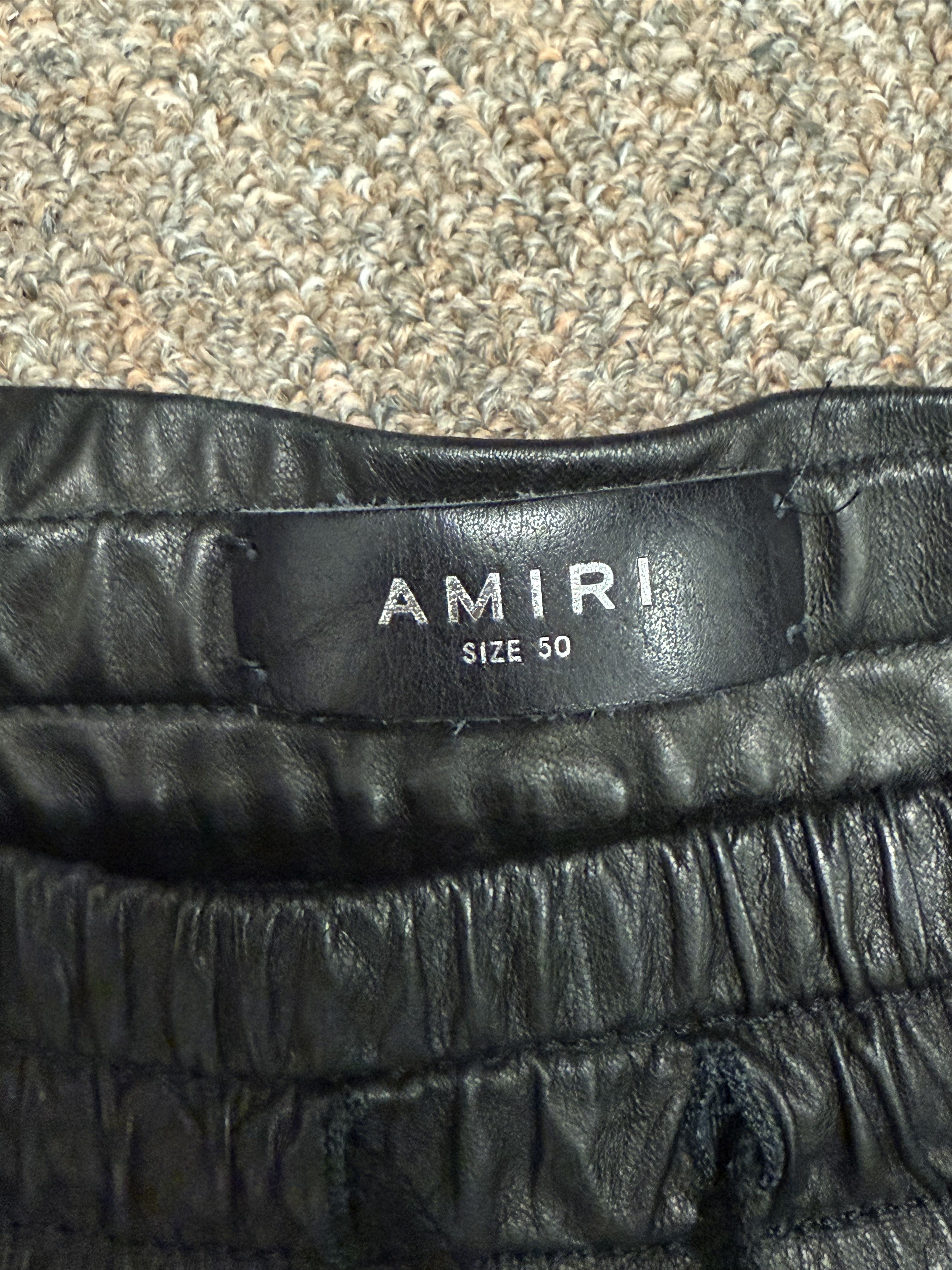 Amiri Amiri Leather Stripe Pants Size US 32 / EU 48 - 3 Thumbnail