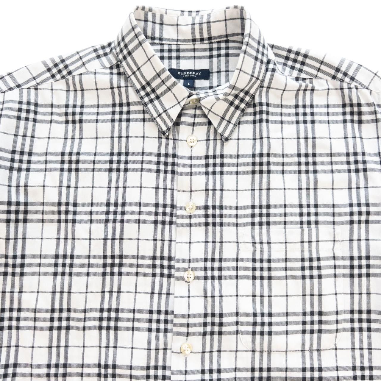 Burberry Vintage Burberry Nova Check Short Sleeve Shirt Size L Size US L / EU 52-54 / 3 - 4 Thumbnail