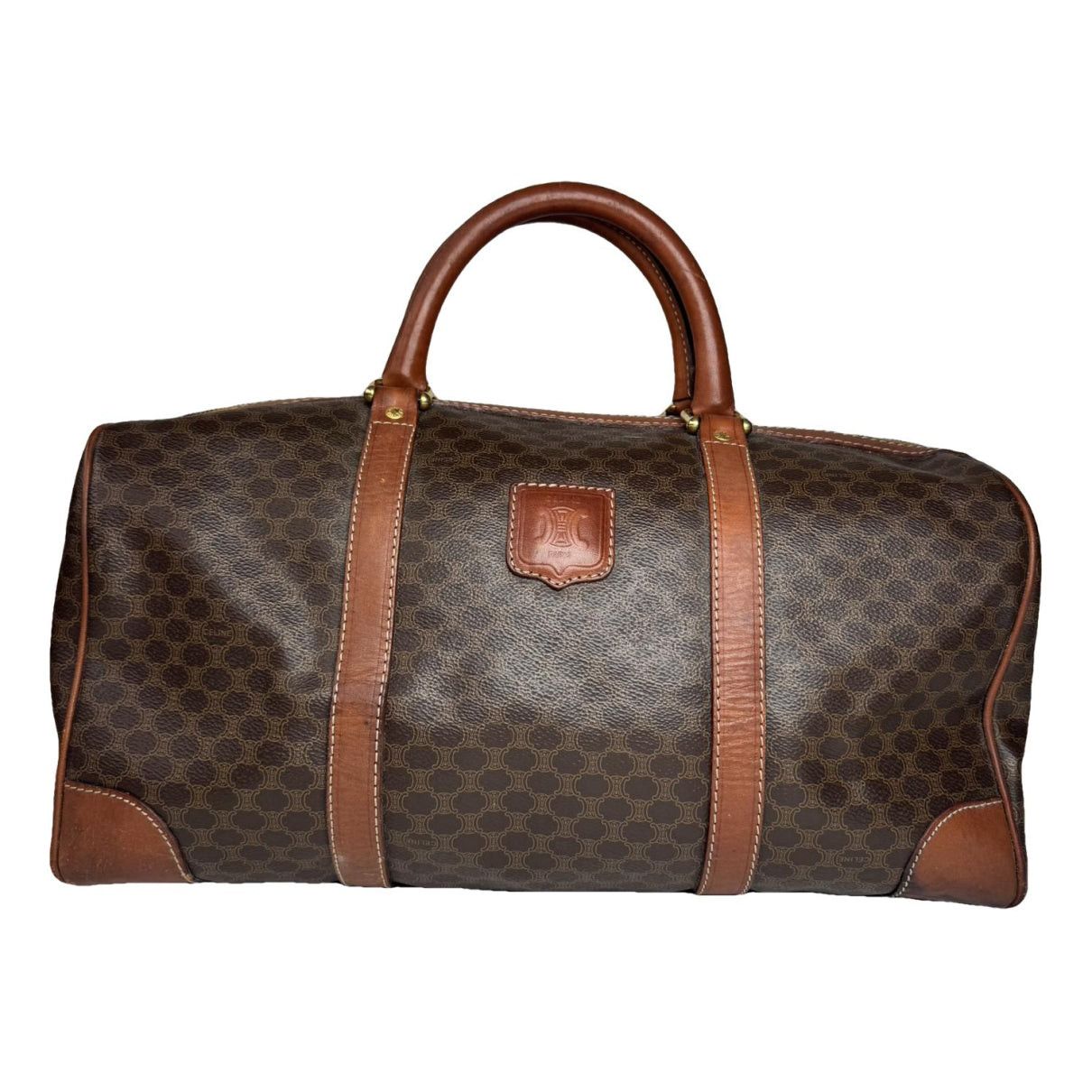 Celine Brown Leather Travel Bag Size ONE SIZE - 1 Thumbnail