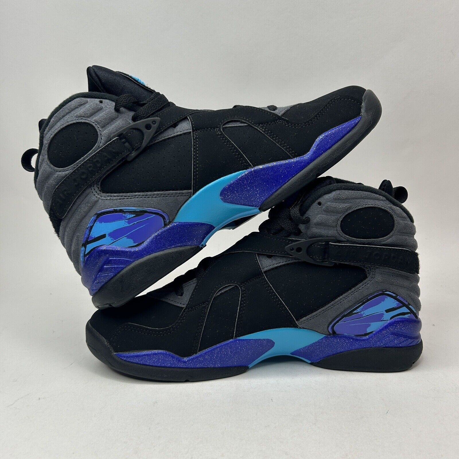 Nike Nike Air Jordan 8 Retro OG “Aqua” 2023 Size US 9.5 / EU 42-43 - 3 Thumbnail