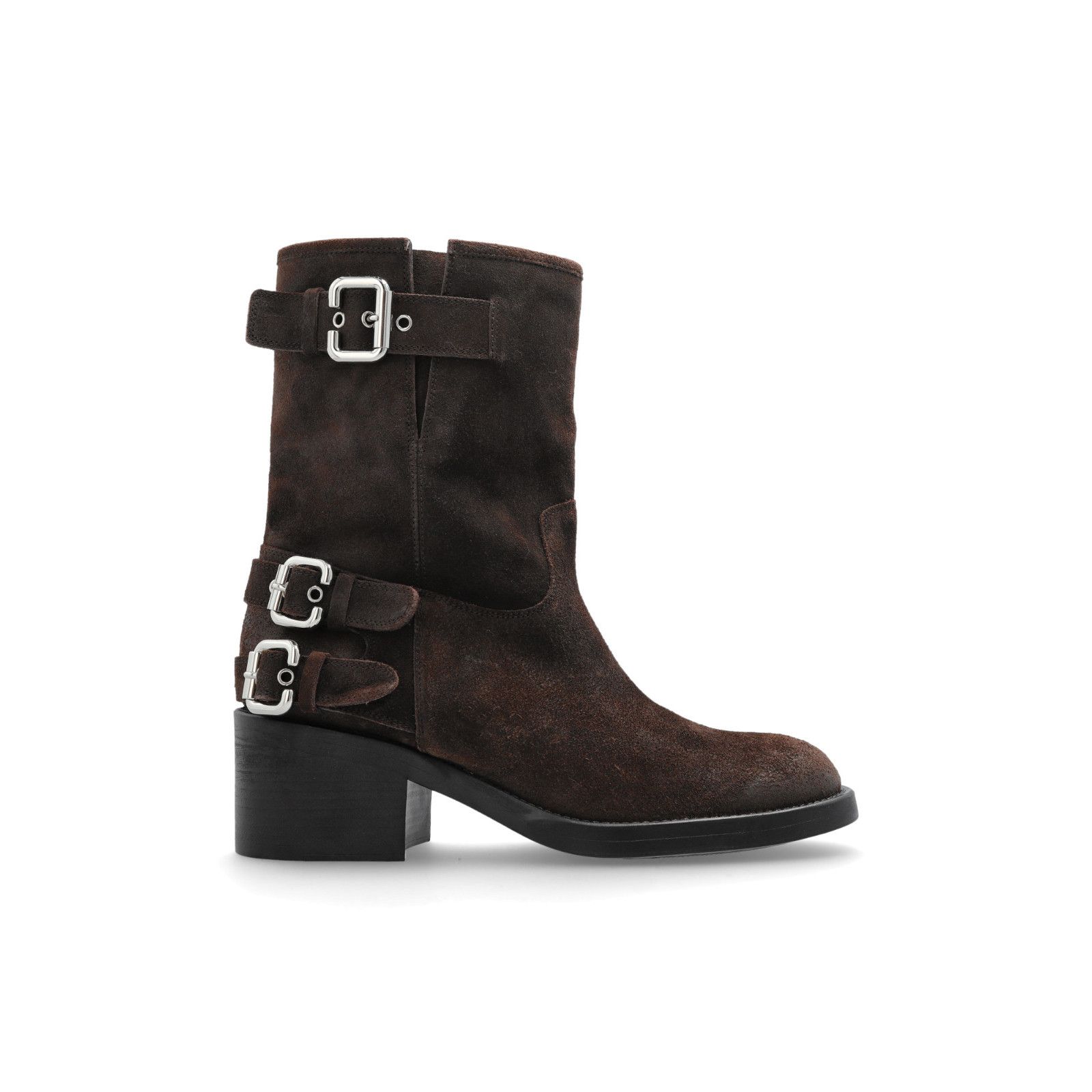 Chloe Chloe Dakota Brown Suede Leather Ankle Boots New & Authentic Size US 6 / IT 36 - 1 Thumbnail