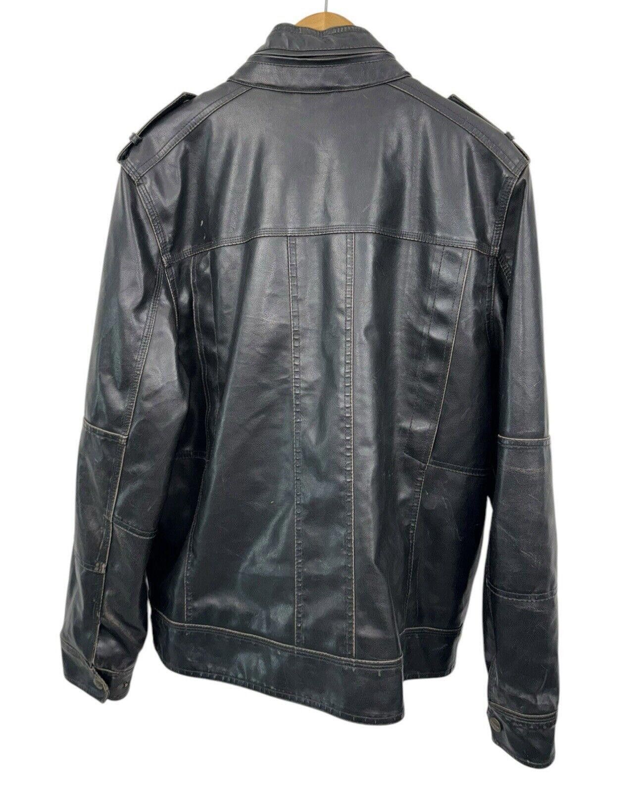 Levi's Vintage Levi's Leather Biker Trucker Hideaway Hood Jacket L Size US L / EU 52-54 / 3 - 2 Thumbnail