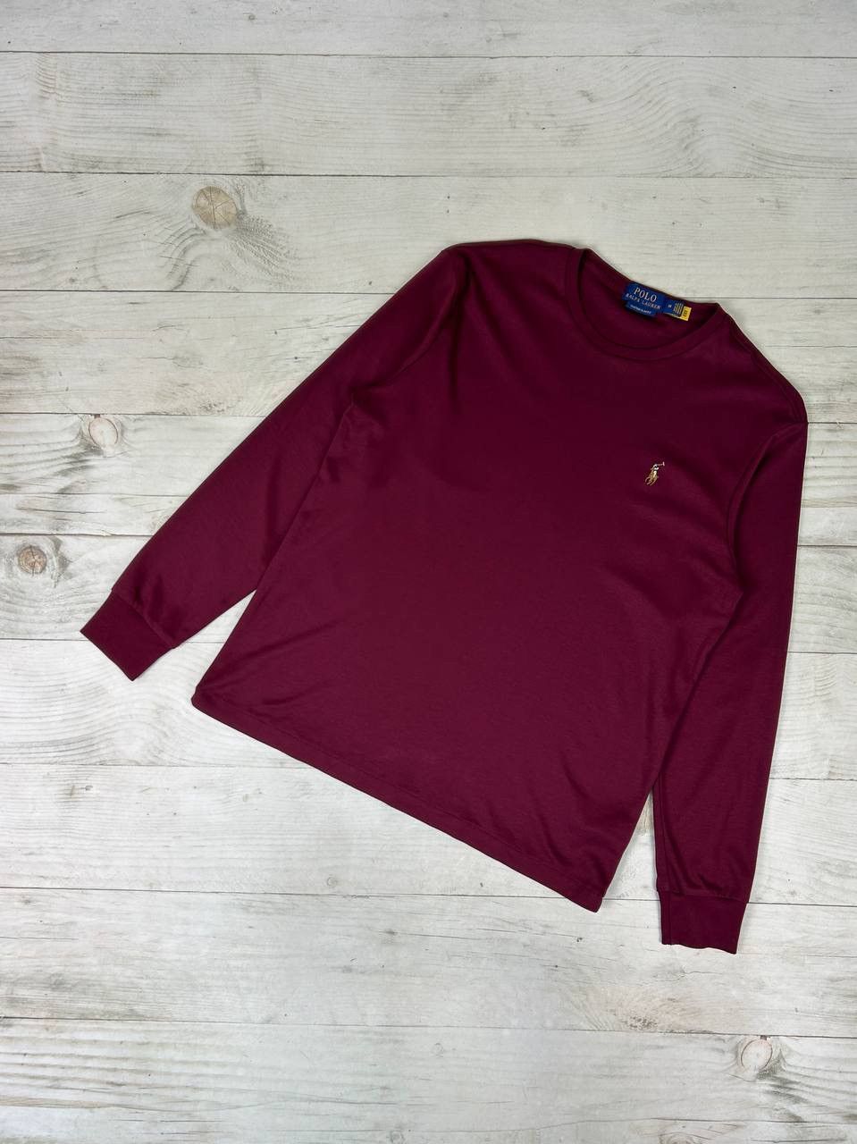 Polo Ralph Lauren Polo Ralph Lauren Long Sleeve T Shirt Basic Size US L / EU 52-54 / 3 - 1 Thumbnail