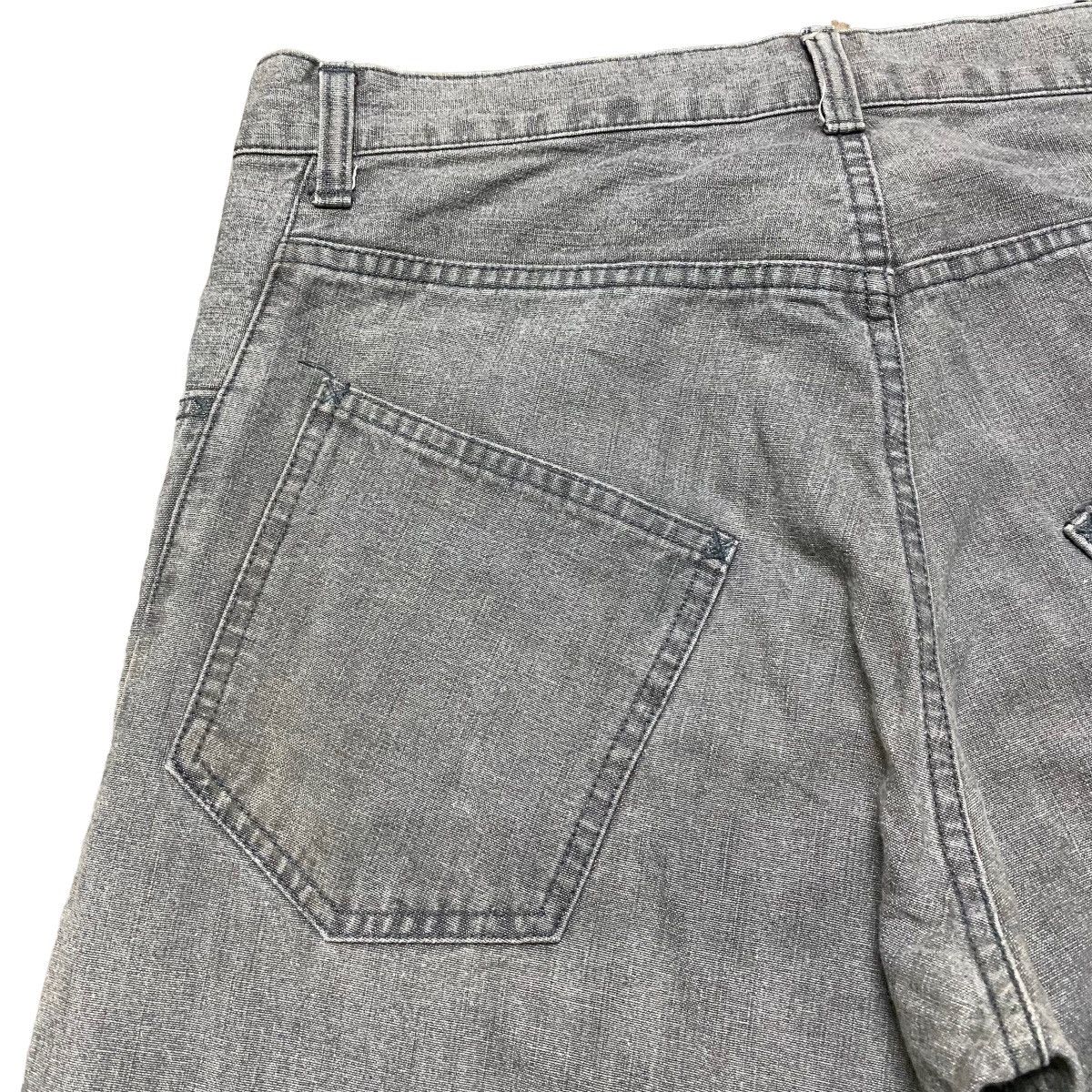 Boycott Japanese Brand Boycott Denim Spiral Cut Charcoal Jeans Size US 33 - 11 Thumbnail