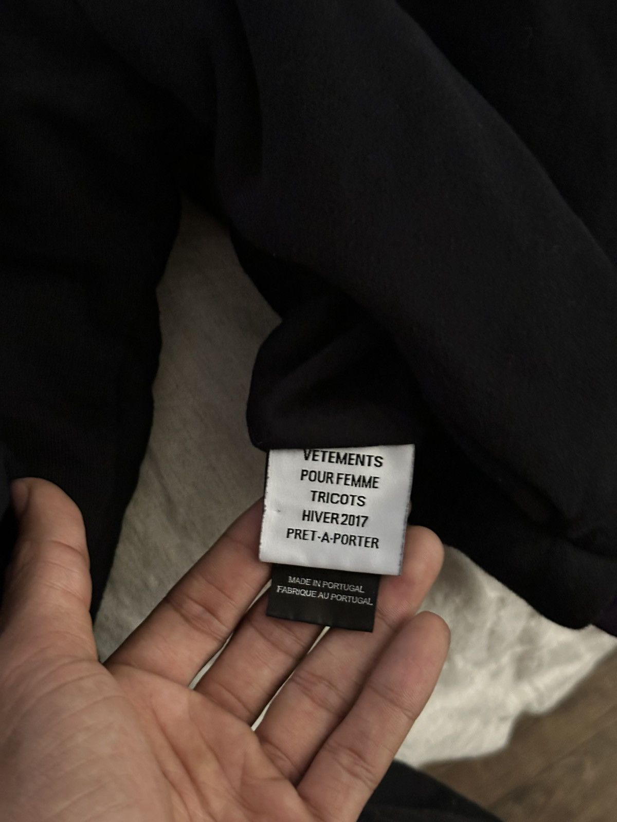 Vetements Vetements total fucking darkness tfd reversible hoodie Size US XS / EU 42 / 0 - 11 Thumbnail