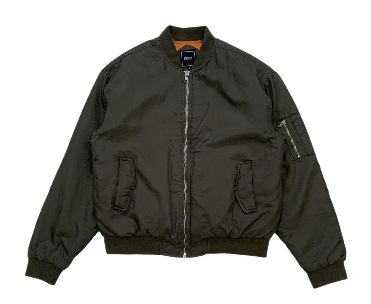Japanese Brand Bucket Bomber Jacket Size US L / EU 52-54 / 3 - 2 Thumbnail