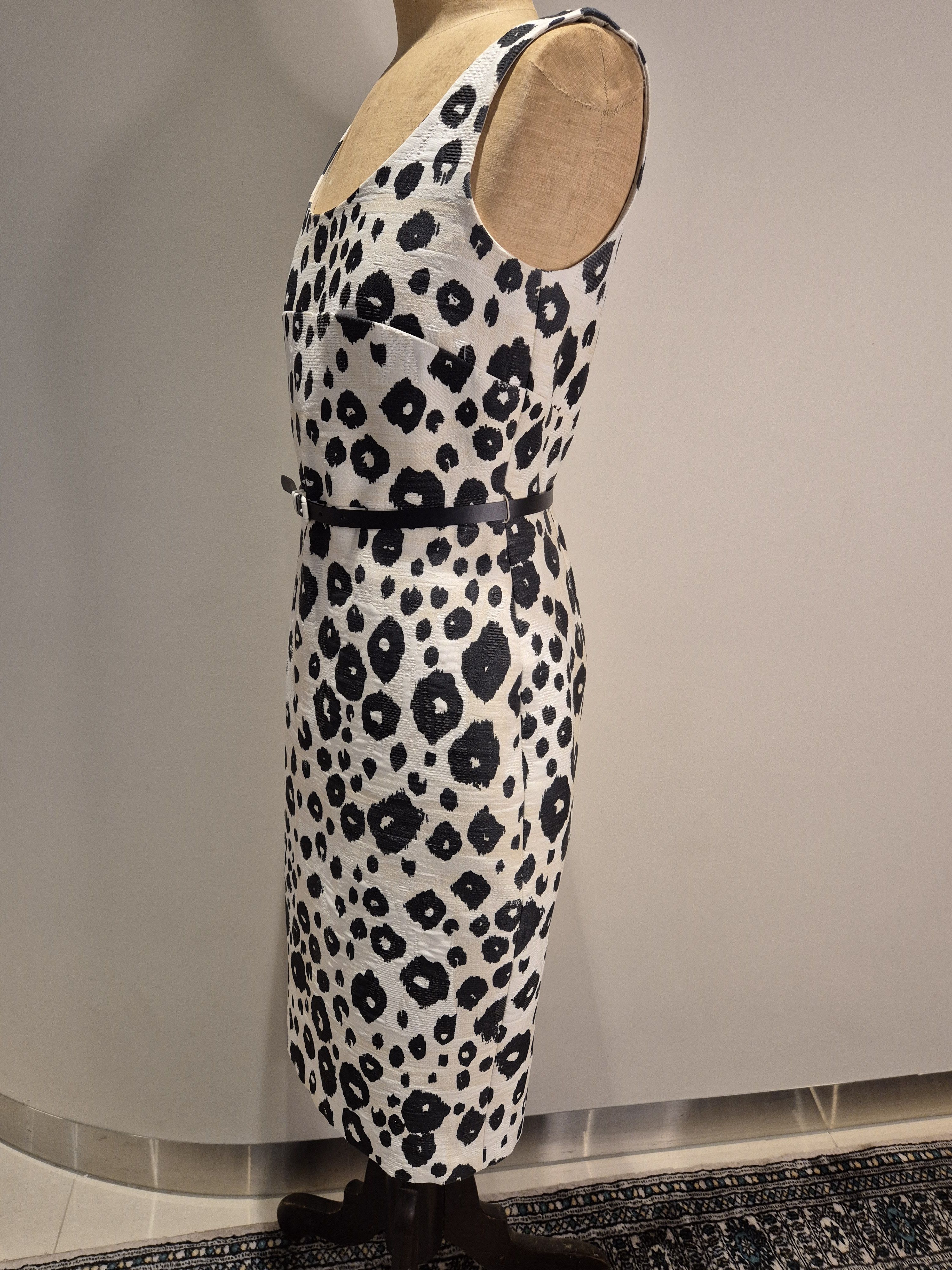 Max Mara Max Mara leopard printed shift dress, with original MM belt Size S / US 4 / IT 40 - 4 Thumbnail