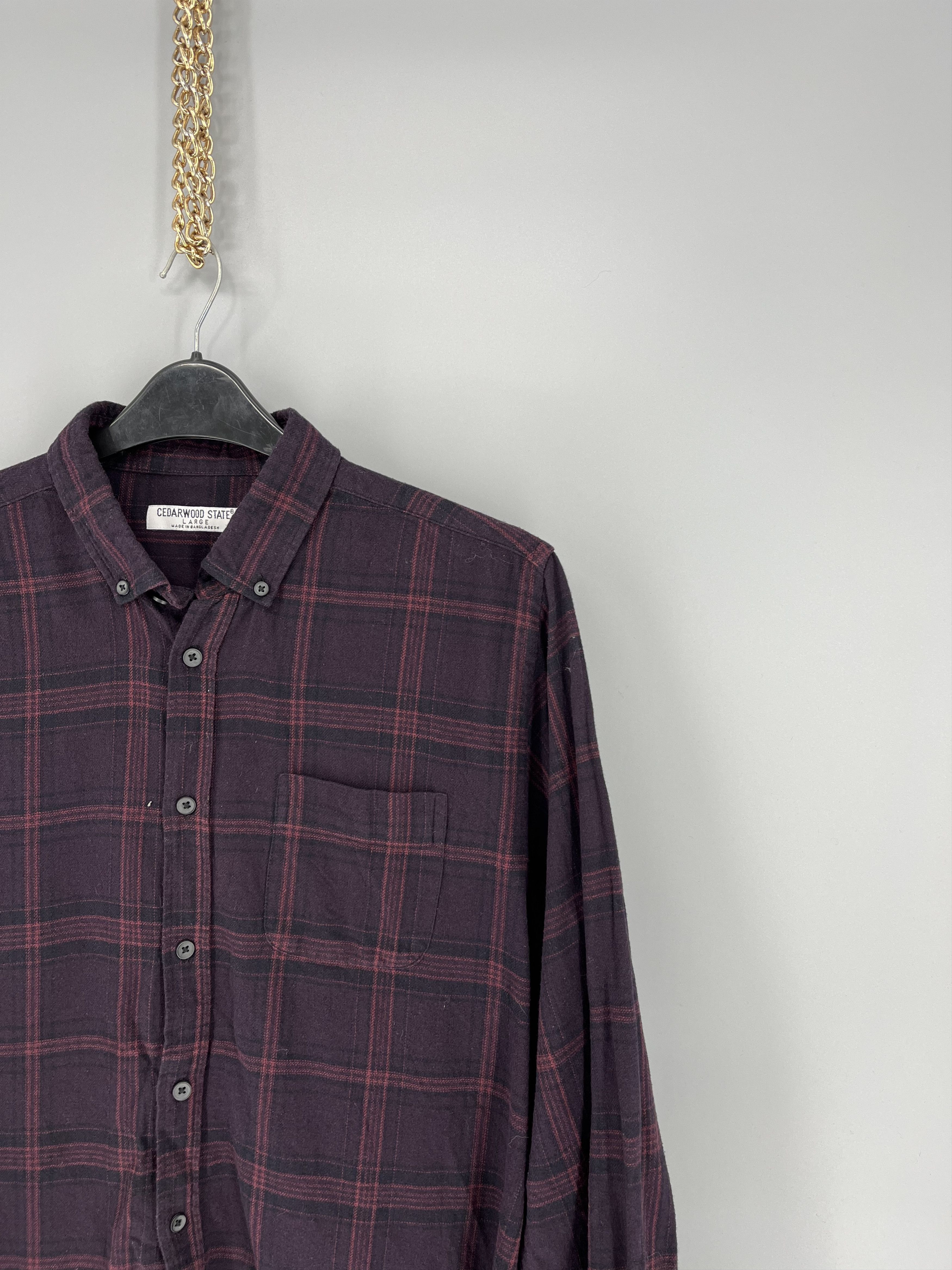Flannel × Vintage Vintage Y2K Flannel Shirt Travis Scott style Size US L / EU 52-54 / 3 - 5 Thumbnail