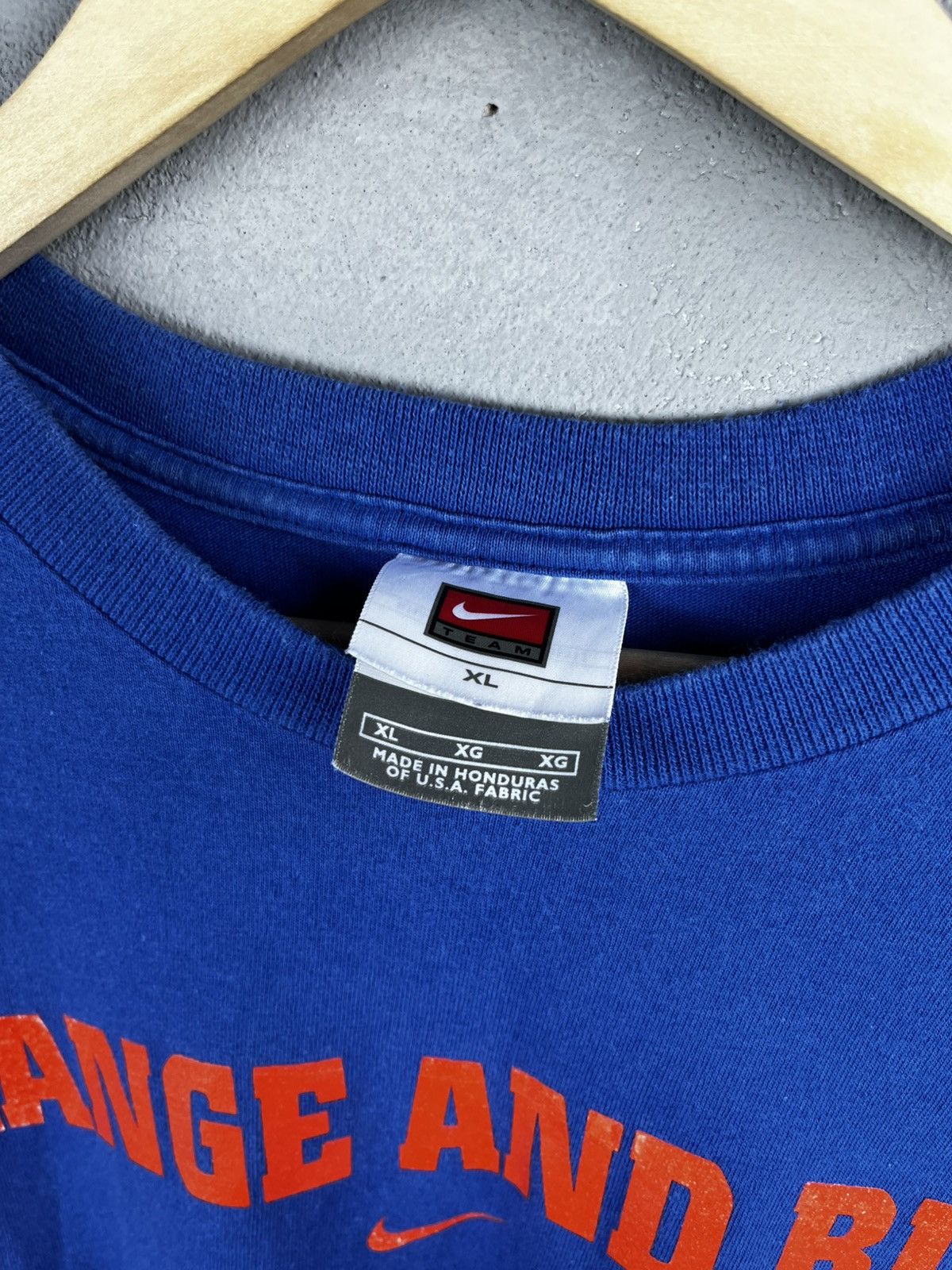 Nike Florida Gators Orange and blue Nike team t shirt vintage Size US XL / EU 56 / 4 - 6 Thumbnail