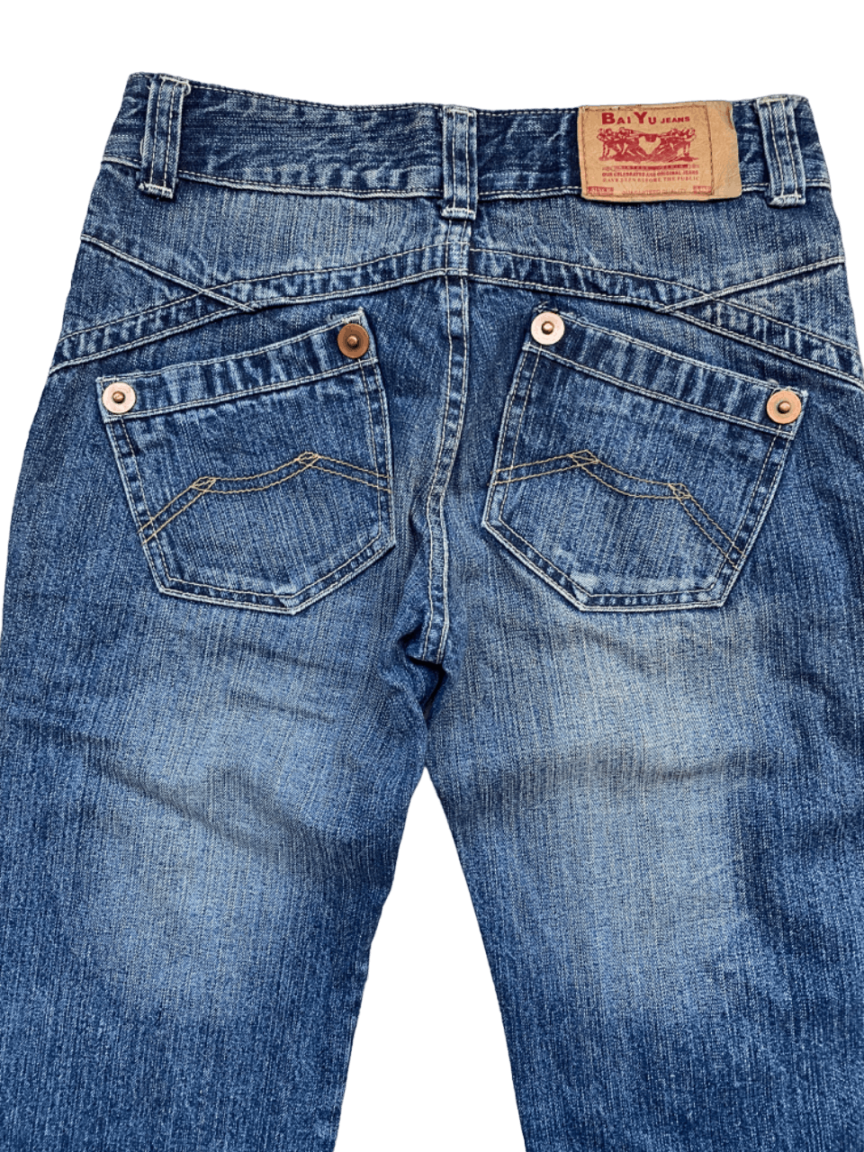 If Six Was Nine × Japanese Brand Full Zipper Japanese Bai Yu Jeans Size 28" / US 6 / IT 42 - 4 Thumbnail