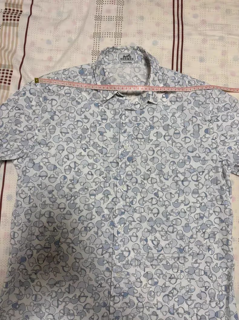 Hermes Hermes Casual shirt Size US XXS / EU 40 - 3 Thumbnail