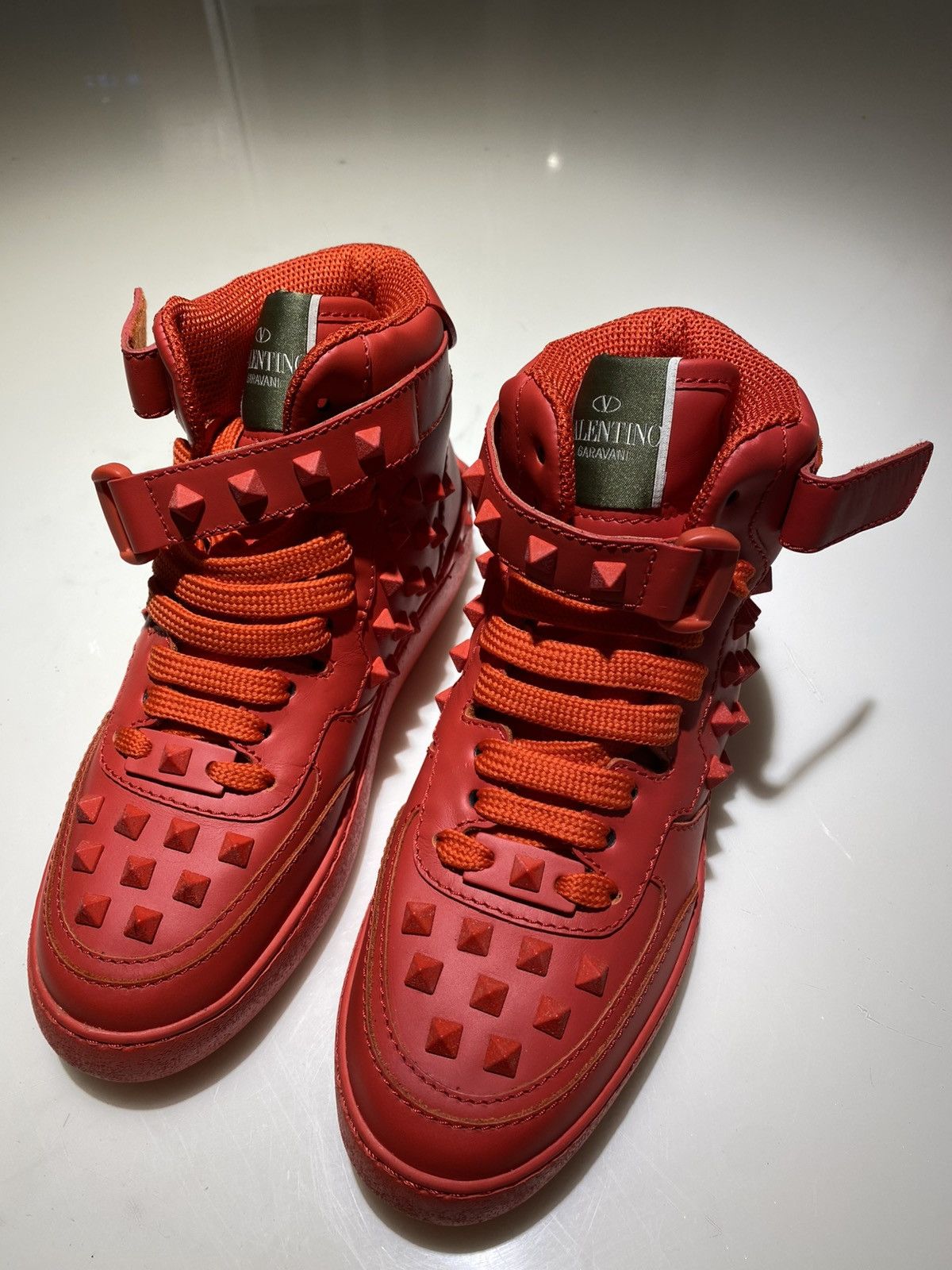 Valentino Brand New Valentino Garavani Stud Sneakers Size US 5 / IT 35 - 8 Thumbnail