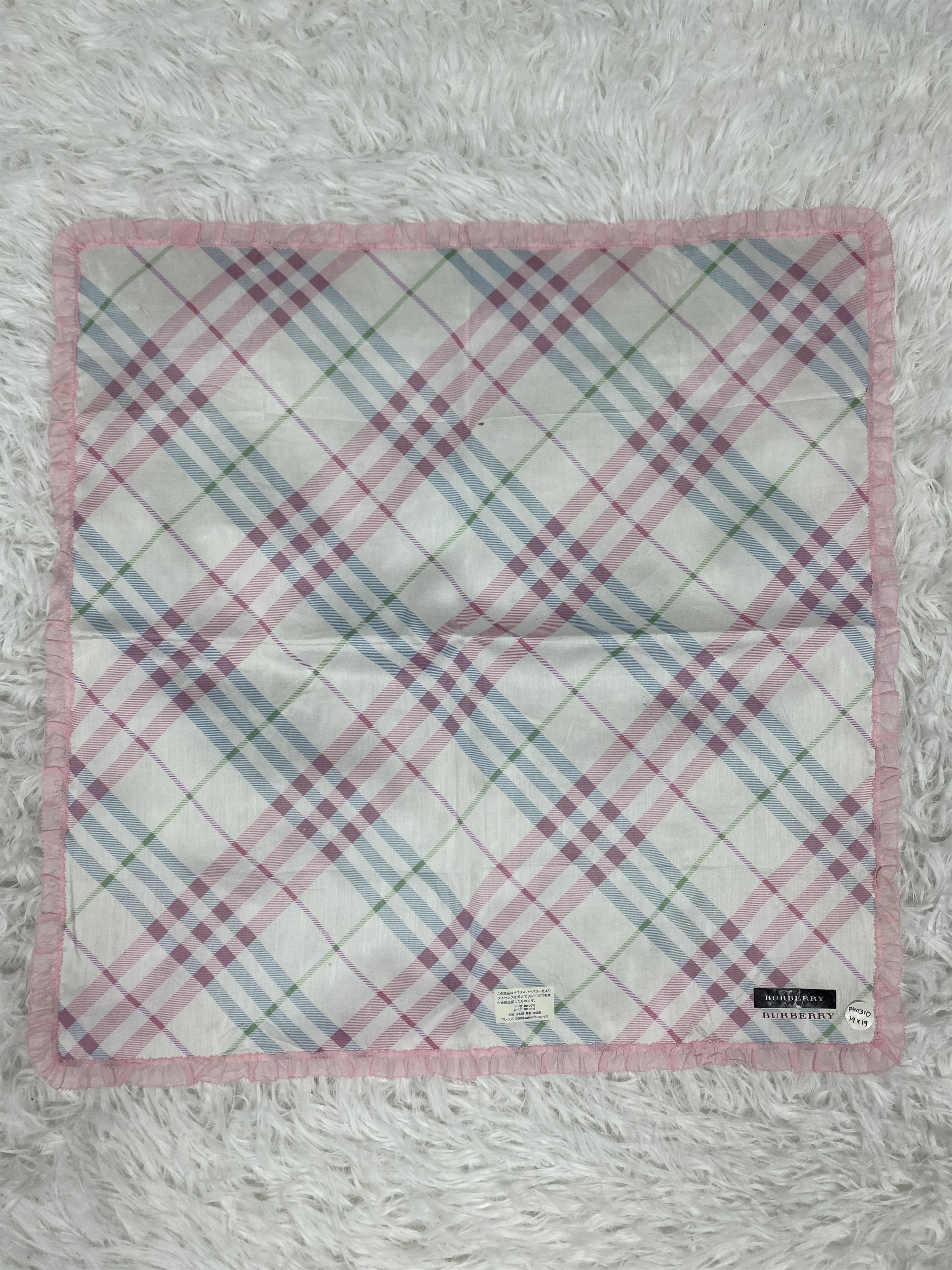 Burberry × Vintage Vintage Burberry Handkerchief Neckerchief PH0310 Size ONE SIZE - 3 Thumbnail