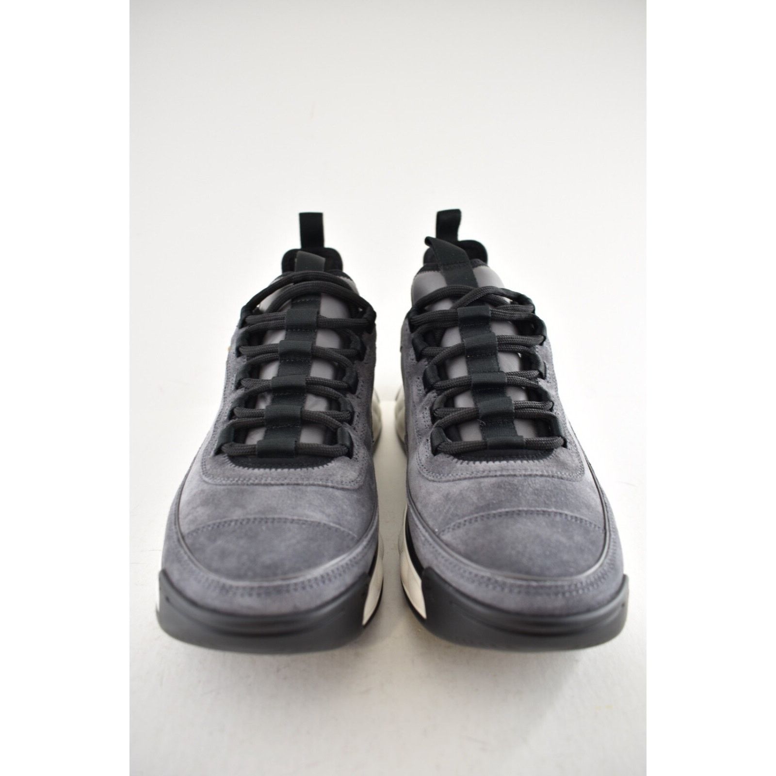 Chanel Chanel 23K Suede Black CC Logo Lace Up Low Top Sneaker 39.5 Size US 9.5 / IT 39.5 - 6 Thumbnail