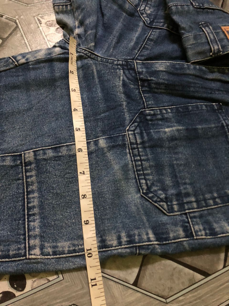 Japanese Brand Original Feel Good patchwork bootcut jeans Size 30" / US 8 / IT 44 - 8 Thumbnail
