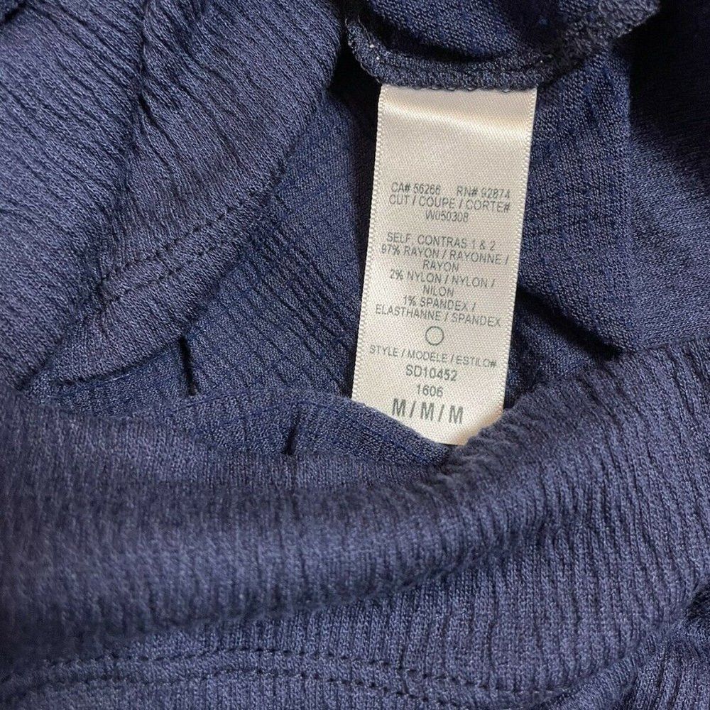 Splendid NWT New $138 Splendid Textured Jersey Tank Dress Blue Size Size M / US 6-8 / IT 42-44 - 7 Thumbnail