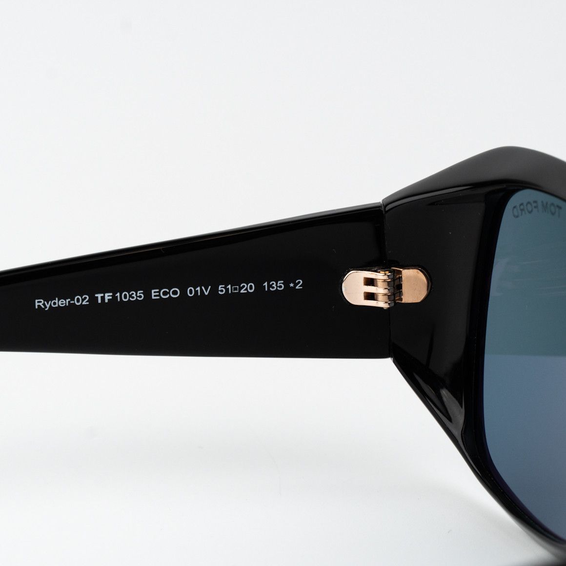 Tom Ford Tom Ford Women Sunglasses Ryder-02 Black Blue FT1035 01V Size ONE SIZE - 5 Thumbnail