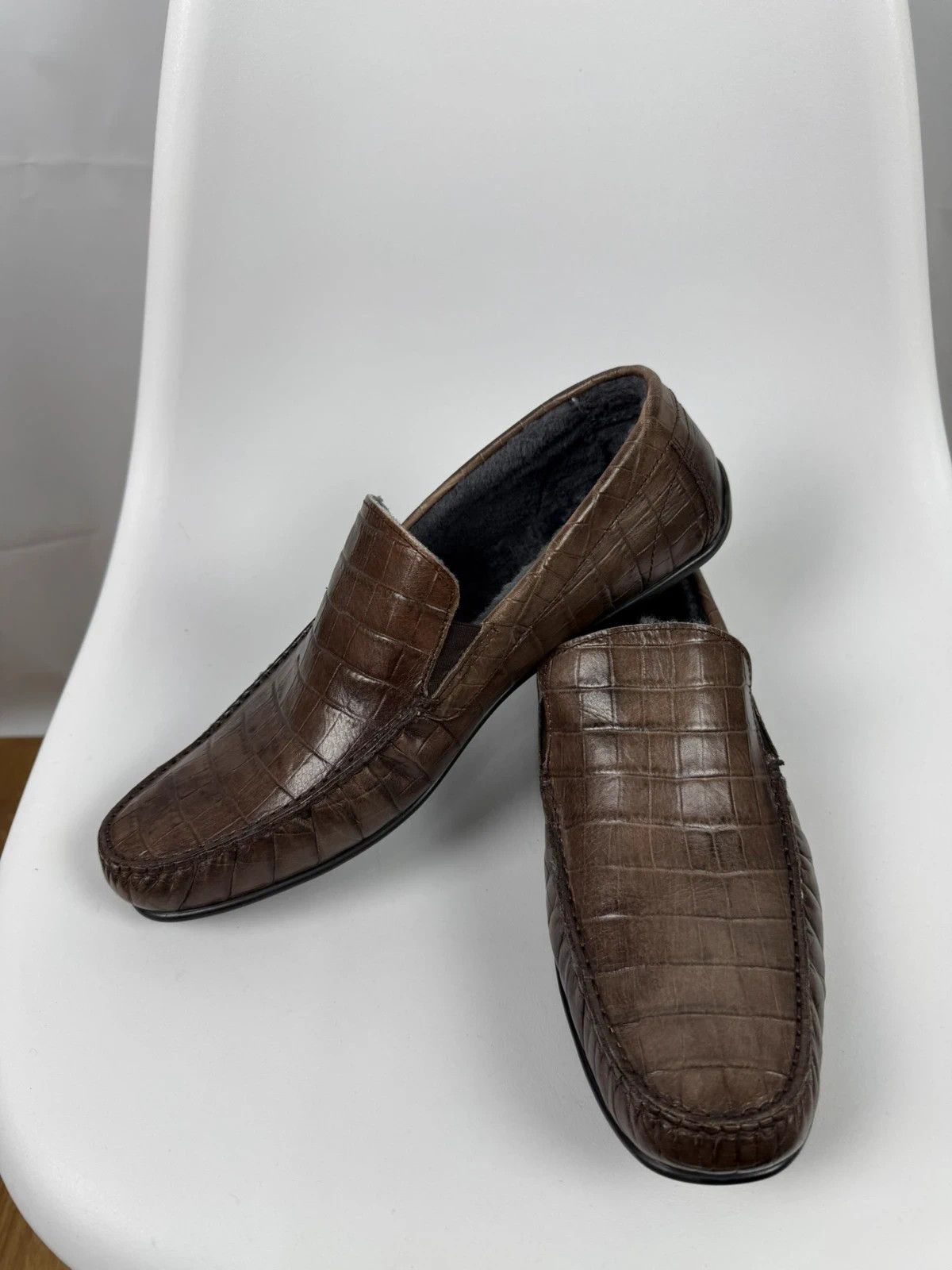 Doucal's Doucals Genuine Leather Moccasins size 45 Size US 12 / EU 45 - 7 Thumbnail