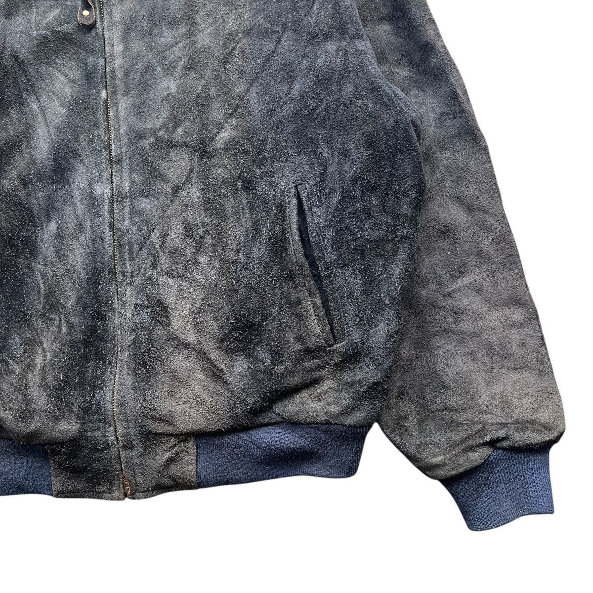 Sports Specialties 🔥 VINTAGE LUCKY STRIKE SUEDE COWHIDE BOMBER JACKET SIZE L Size US L / EU 52-54 / 3 - 7 Thumbnail