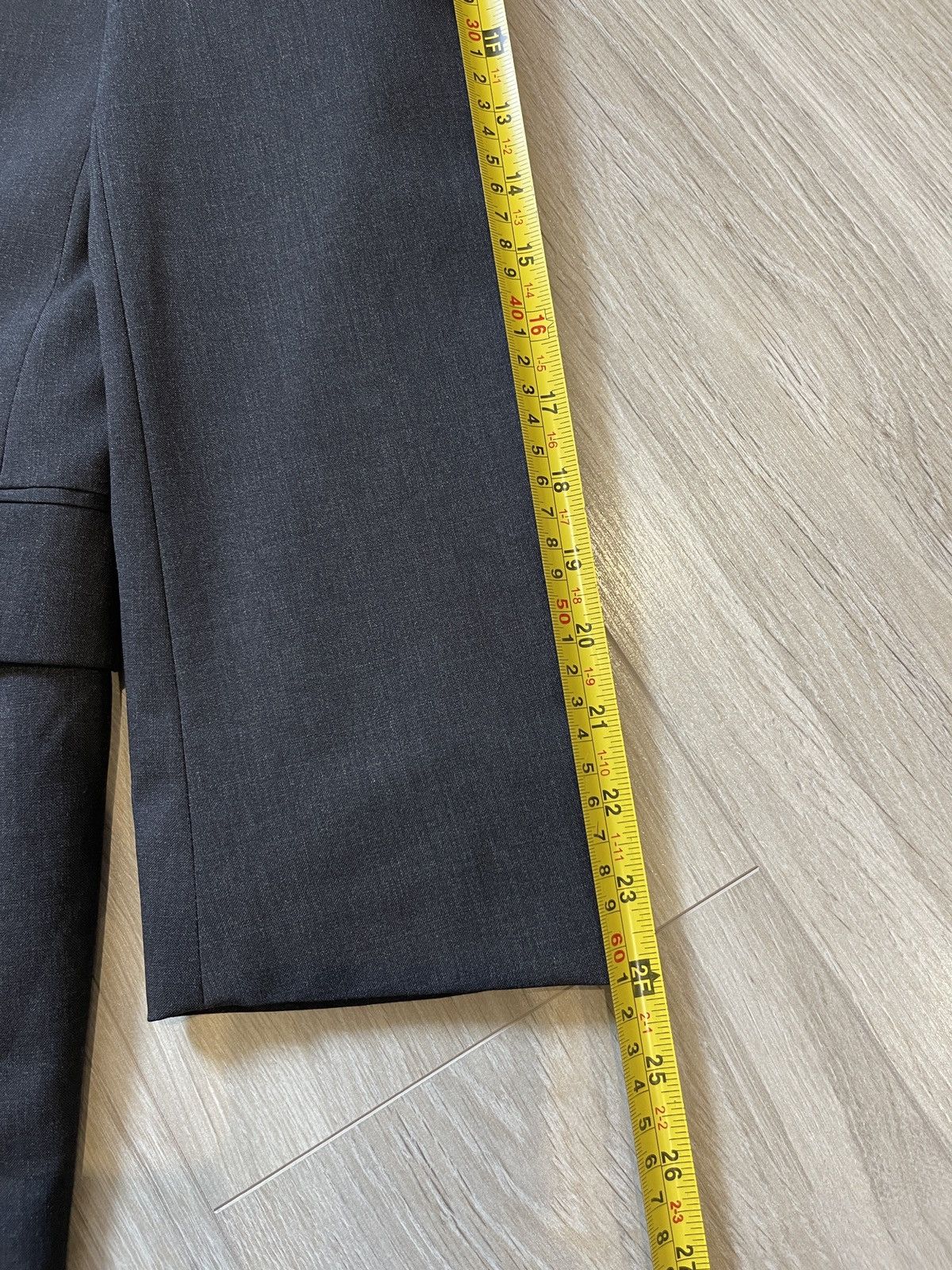 Hugo × Hugo Boss × Vintage Hugo boss classic jacket blazer dark grey 36R Size 36R - 12 Thumbnail