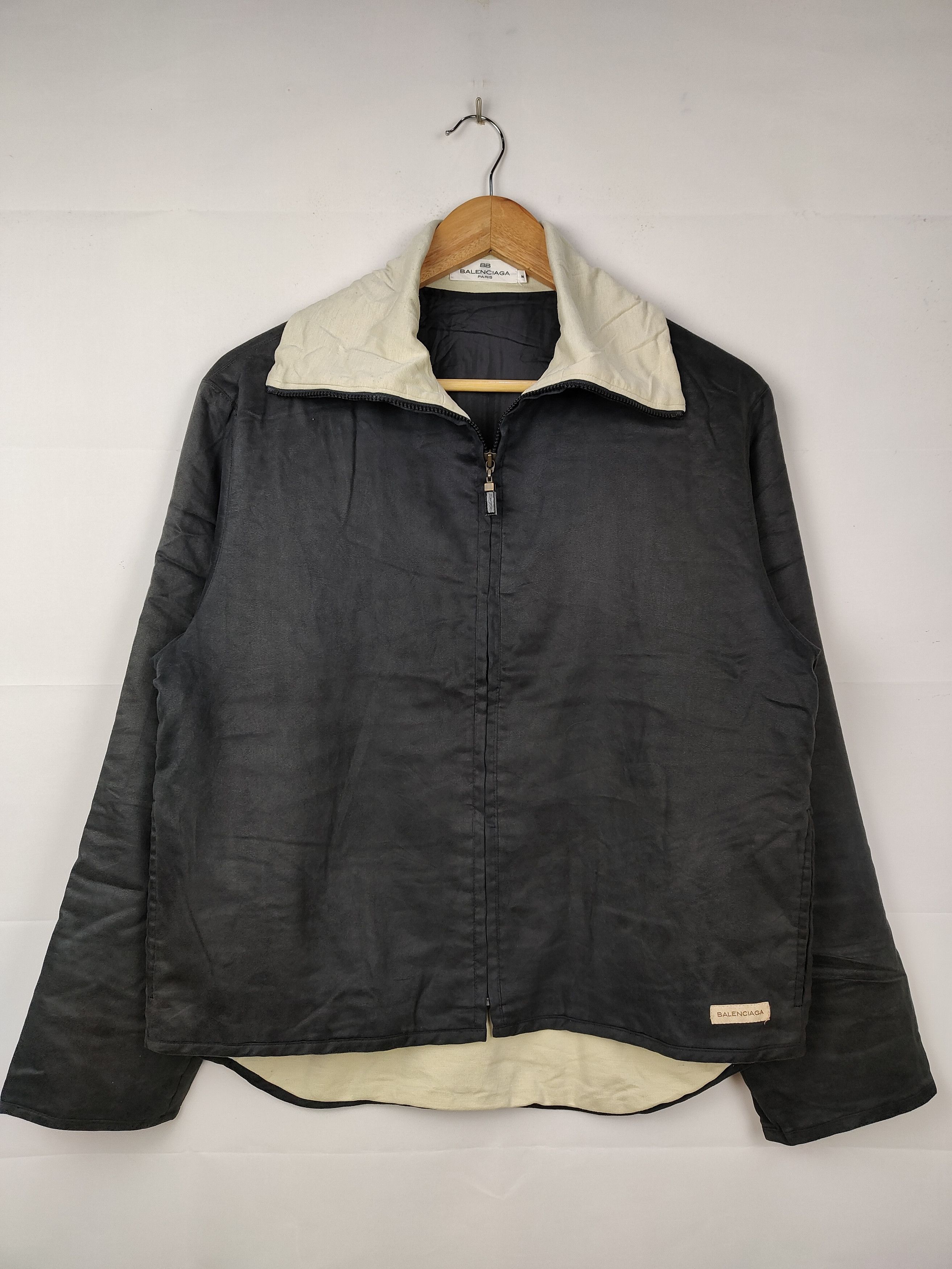 Balenciaga Balenciaga Zipper Sweater Jacket Size M / US 6-8 / IT 42-44 - 1 Thumbnail