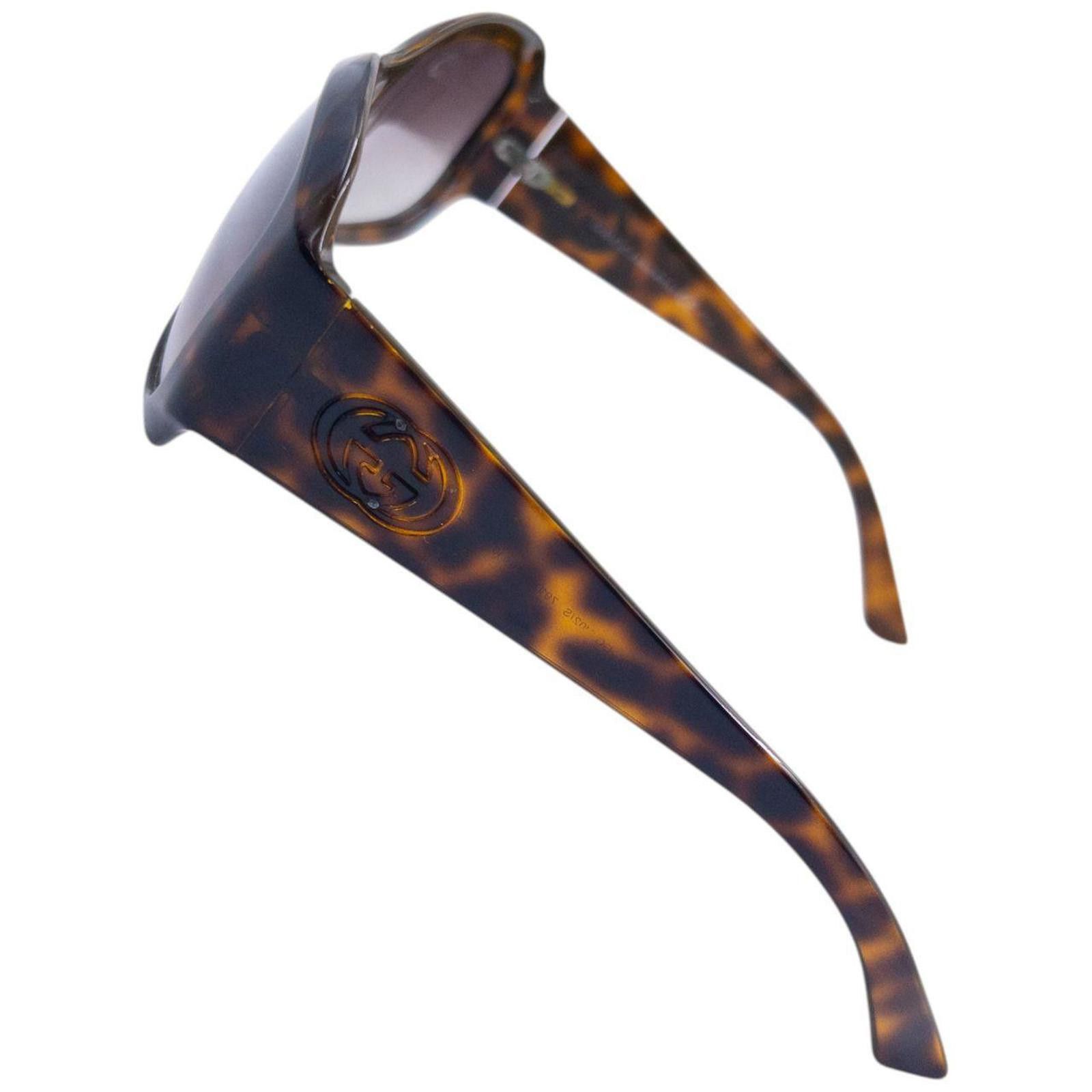 Gucci Vintage Gucci Tortoise Shell Sunglasses Size ONE SIZE - 3 Thumbnail