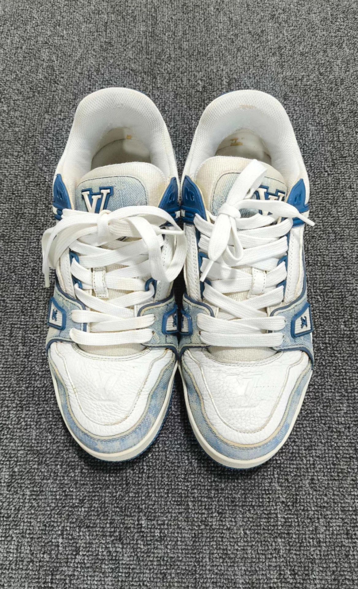 Louis Vuitton LV Trainer 95 New Faded Sneakers 40.5 Size US 9.5 / IT 39.5 - 2 Thumbnail