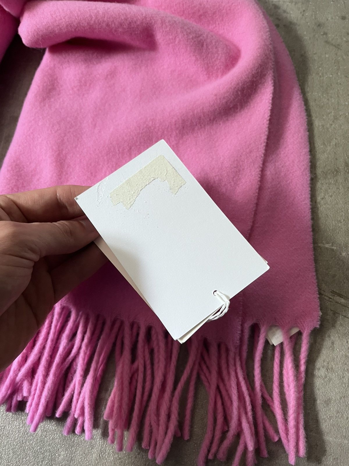 Acne Studios Acne Studios wool pink scarf new Size ONE SIZE - 5 Thumbnail