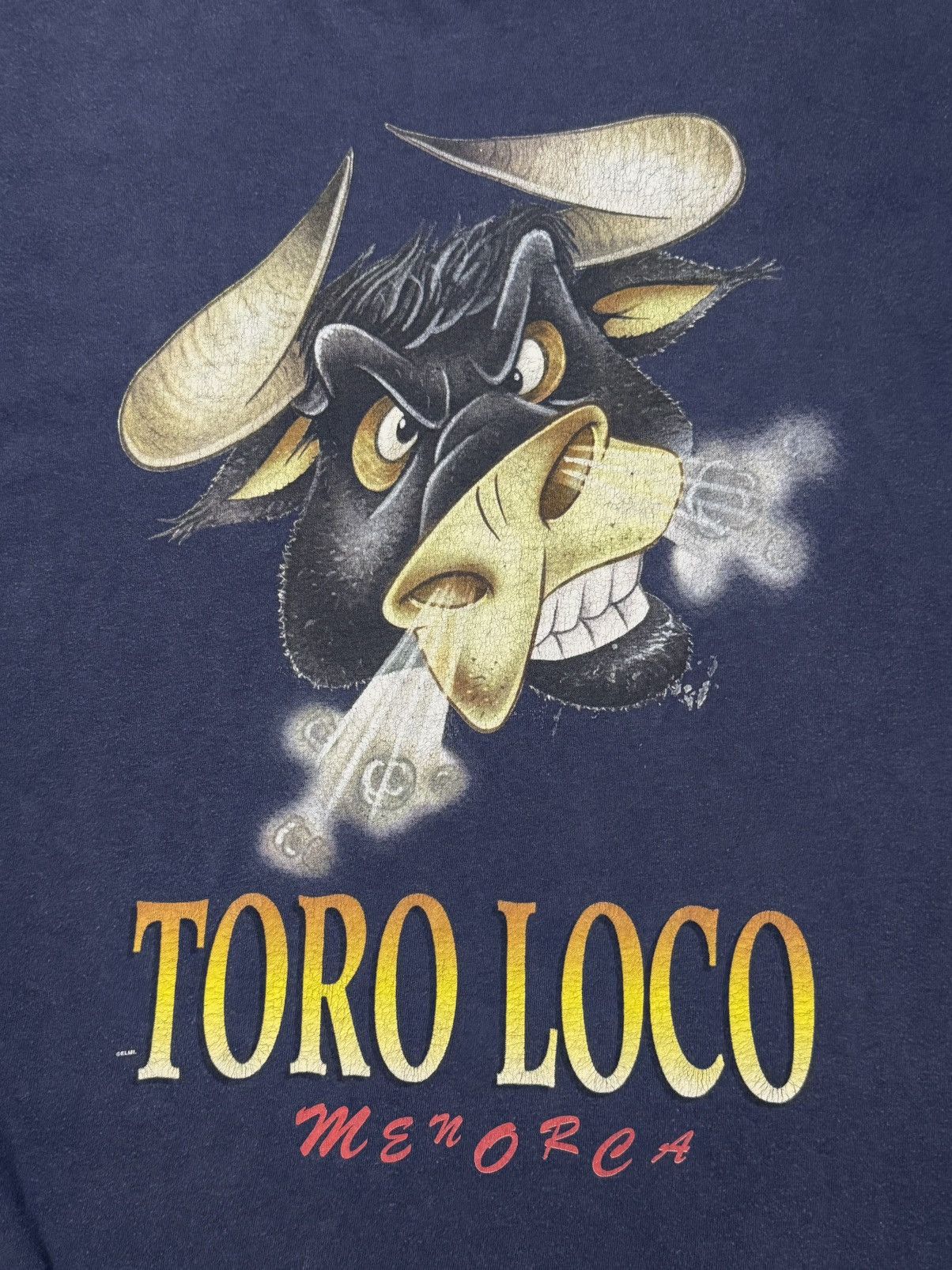 Vintage 🔷Vintage Monster Jam Trucks Toro Loco Menorca T-shirt 90s🔷 Size US L / EU 52-54 / 3 - 4 Thumbnail