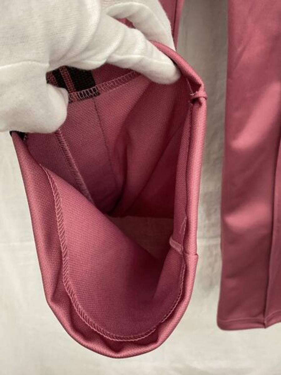Needles Boots-Cut Track Pants Jersey Polyester Pink