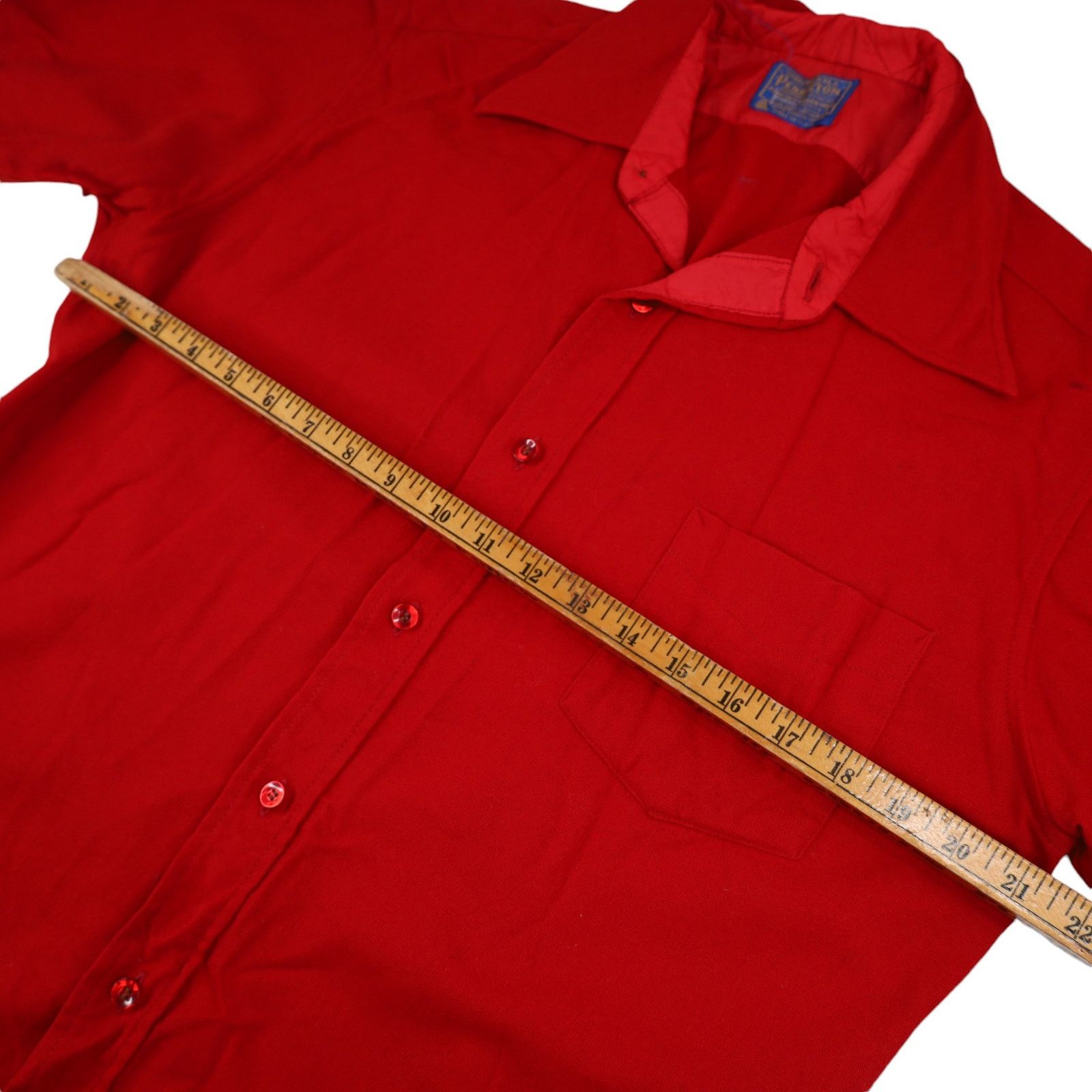 Pendleton × Vintage Vintage Pendleton %100 Virgin Wool Button Up Shirt Size US L / EU 52-54 / 3 - 9 Thumbnail
