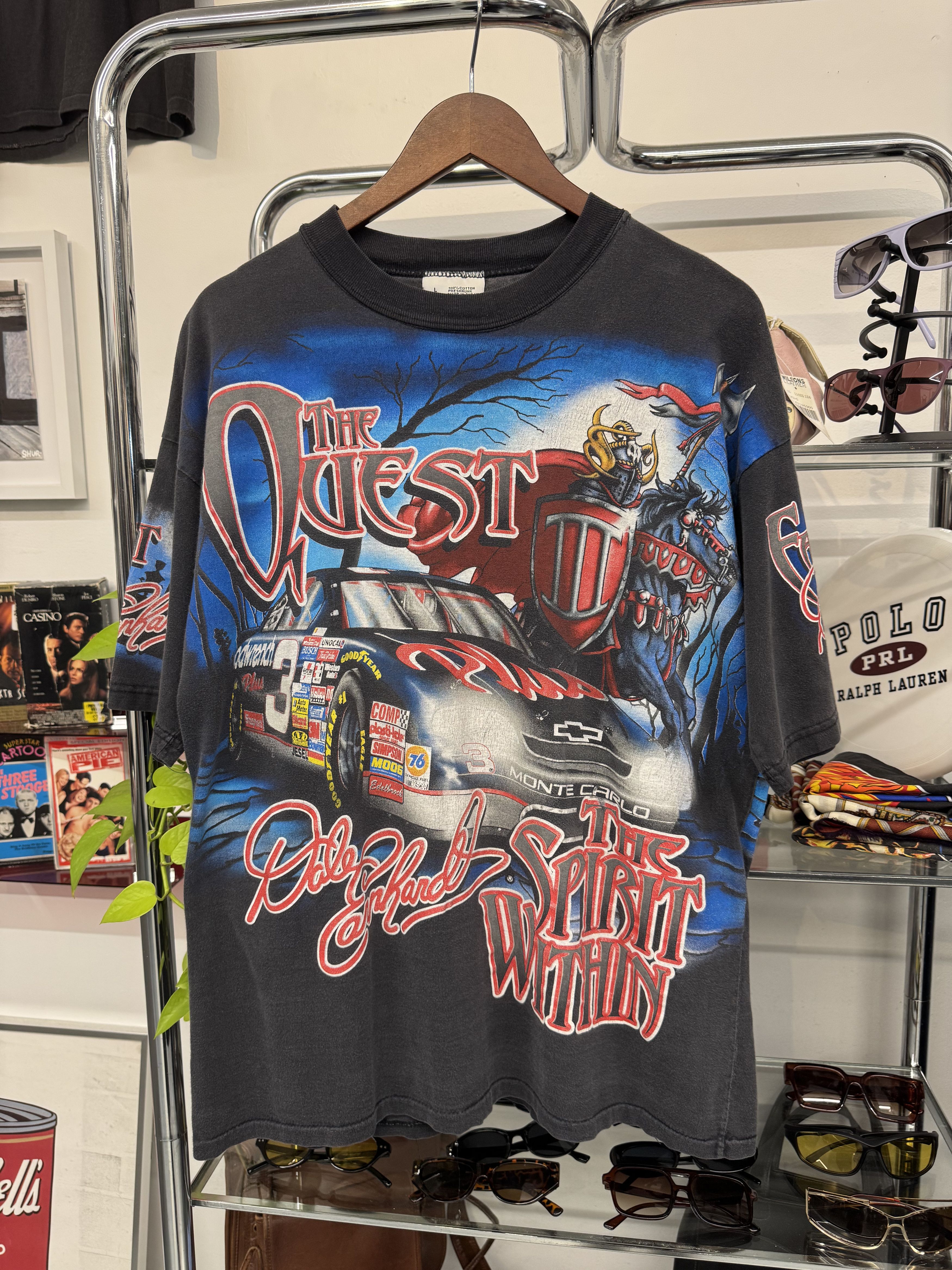Chase Authentics Vintage Dale Earnhardt Tshirt Size US L / EU 52-54 / 3 - 1 Thumbnail