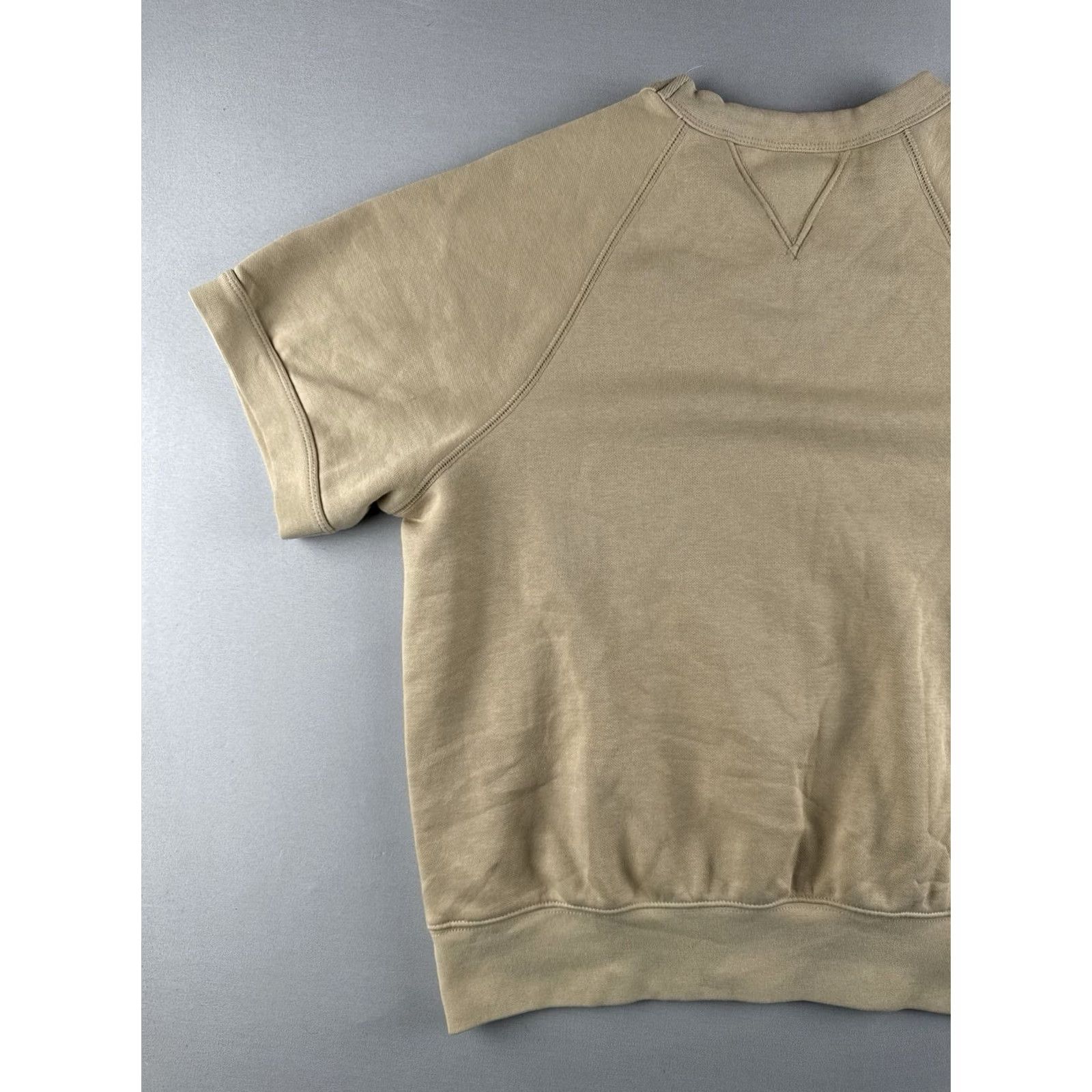 Champion Champion Cropped Sweatshirt Womens XS Beige Short Sleeve Crewneck Pullover Retro Sports Activewear Size XS / US 0-2 / IT 36-38 - 6 Thumbnail