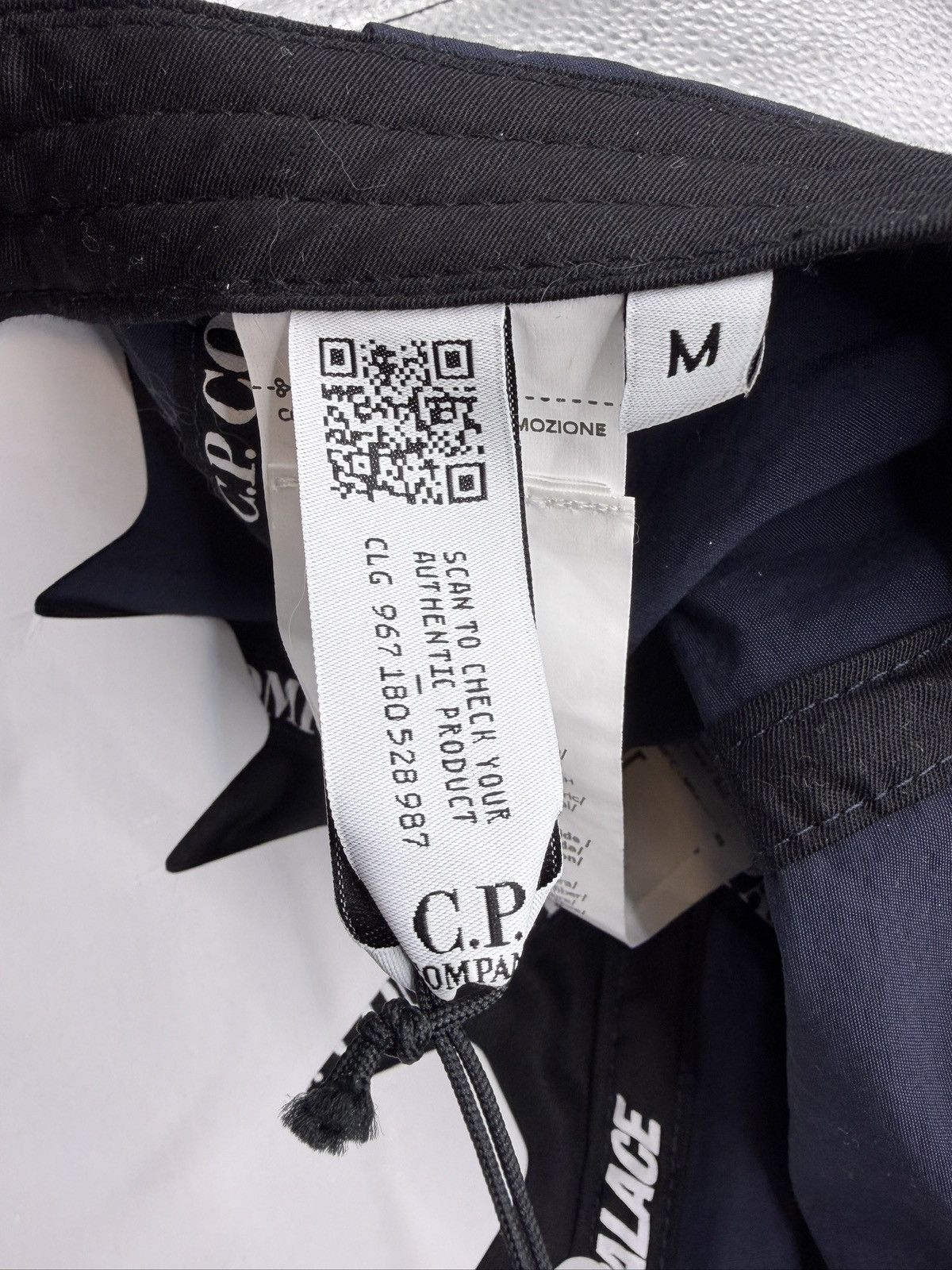 C.P. Company × Palace PALACE C.P. COMPANY PLAIN PAPER TOUCH GOGGLE BASEBALL CAP Size ONE SIZE - 8 Thumbnail