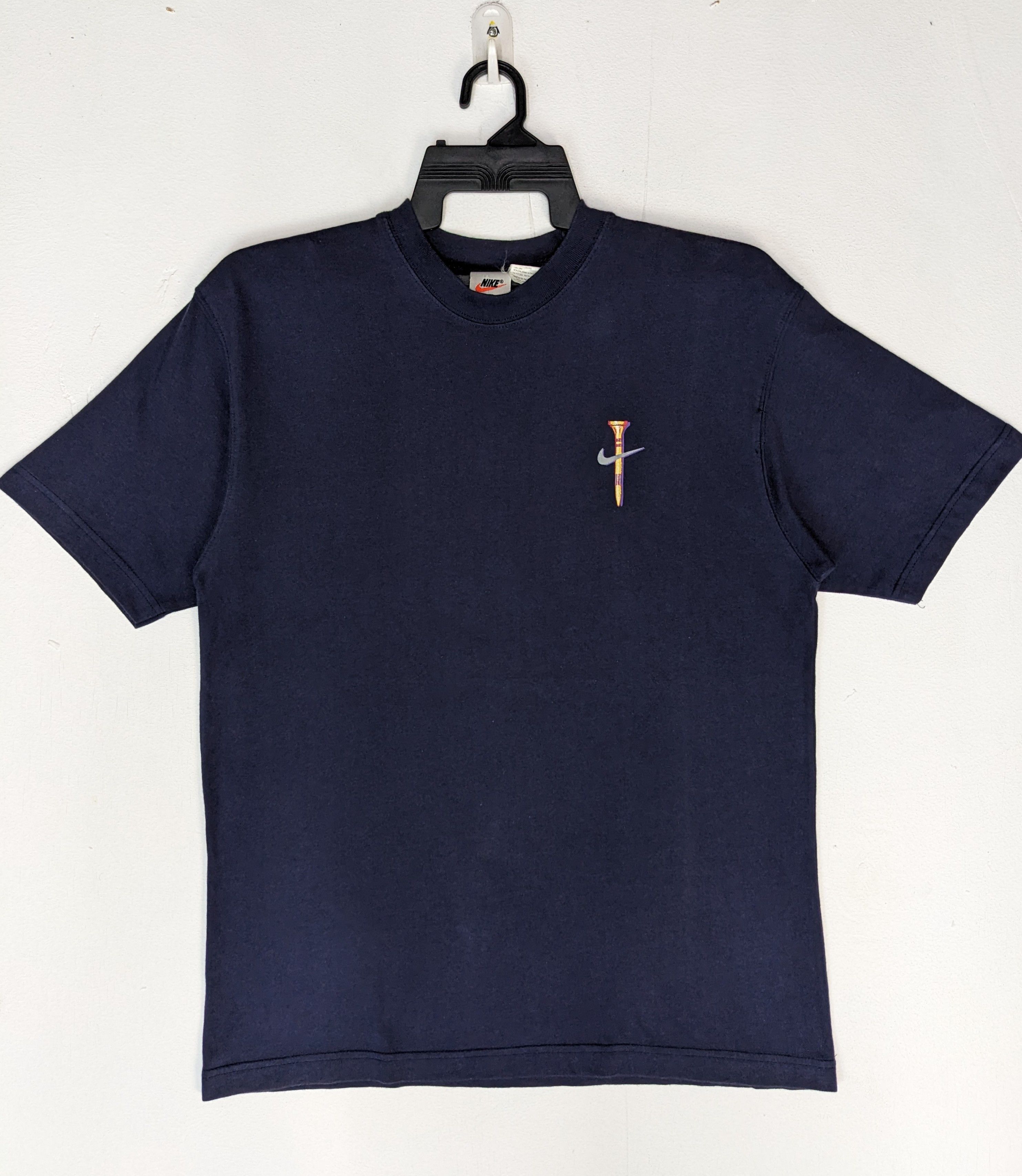 Nike VINTAGE 90S NIKE PIN BIG LOGO TSHIRT Size US M / EU 48-50 / 2 - 2 Thumbnail