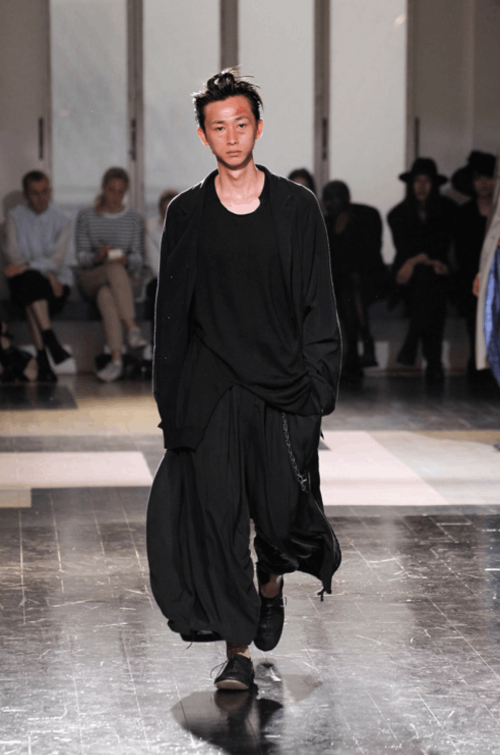 Yohji Yamamoto Yohji Yamamoto Ground Y - Wool Gabardine Wrap Balloon Pants Size US 30 / EU 46 - 8 Thumbnail