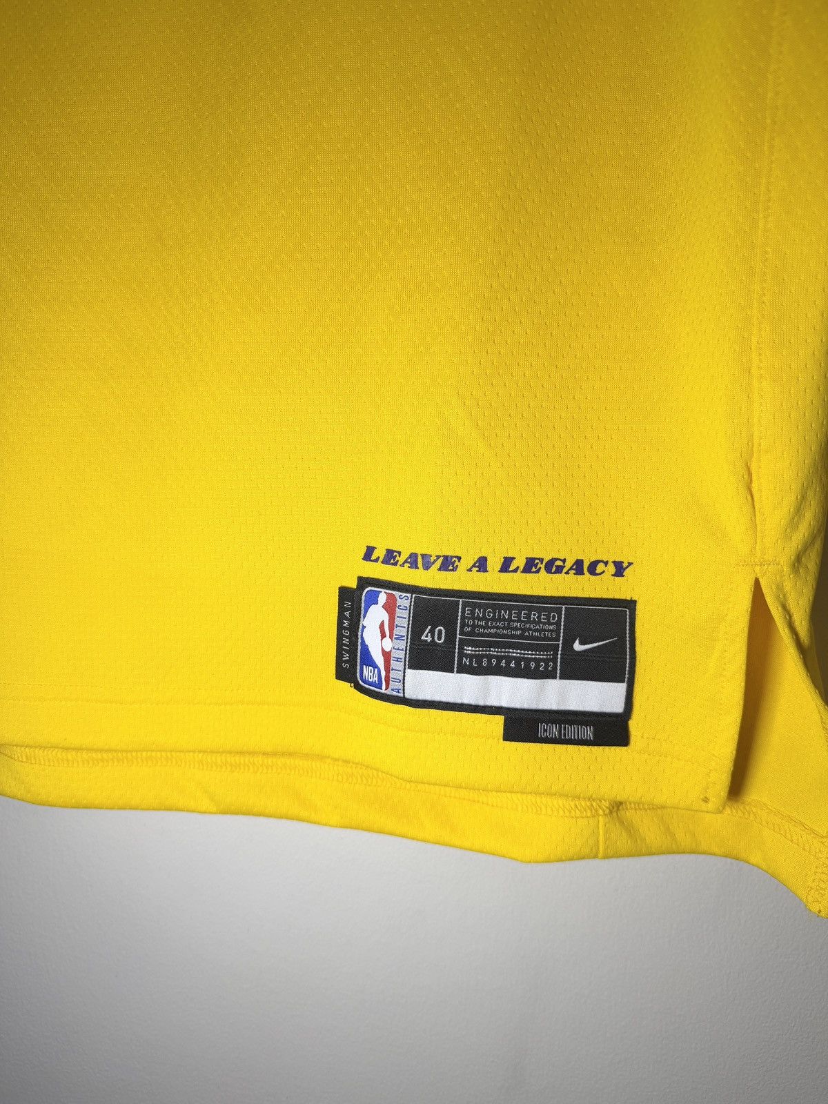 Nike Nike Los Angeles Lakers LeBron James NBA Jersey Size US S / EU 44-46 / 1 - 3 Thumbnail